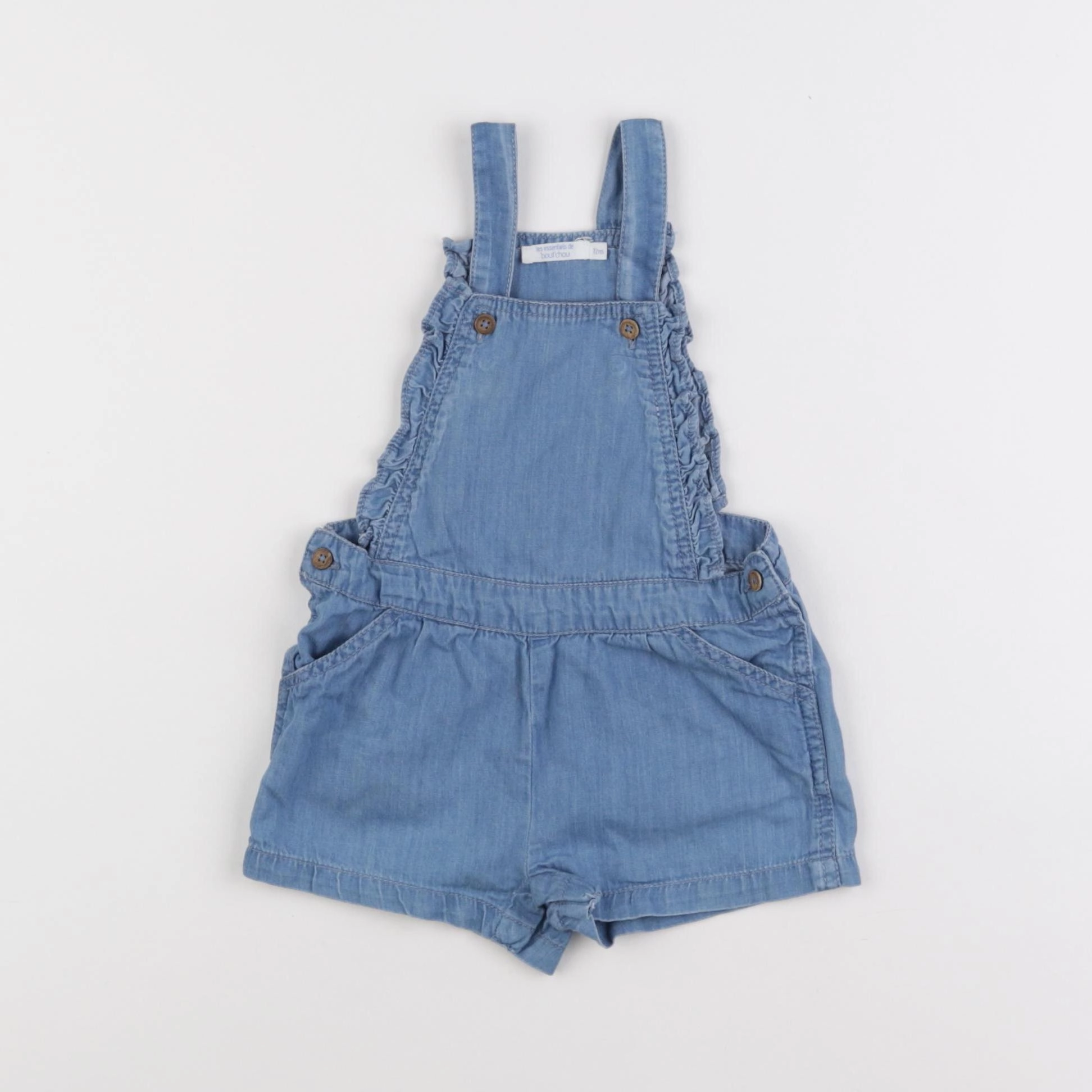 Boutchou - salopette bleu - 12 mois