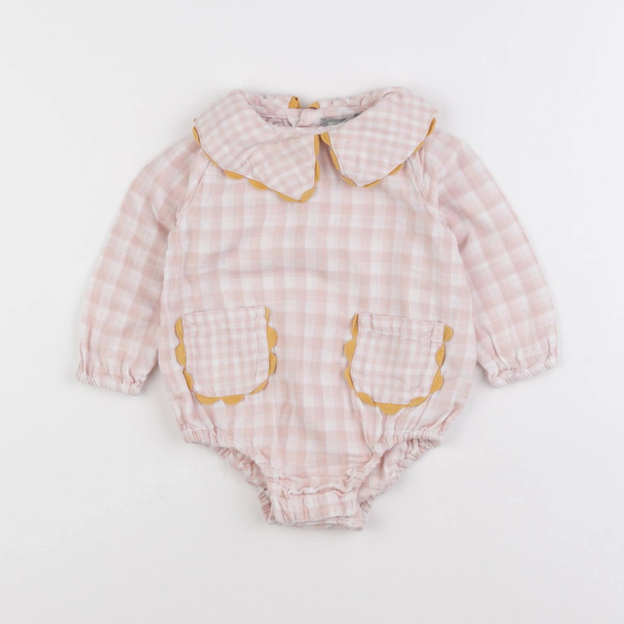 Boutchou - combinaison rose - 12 mois
