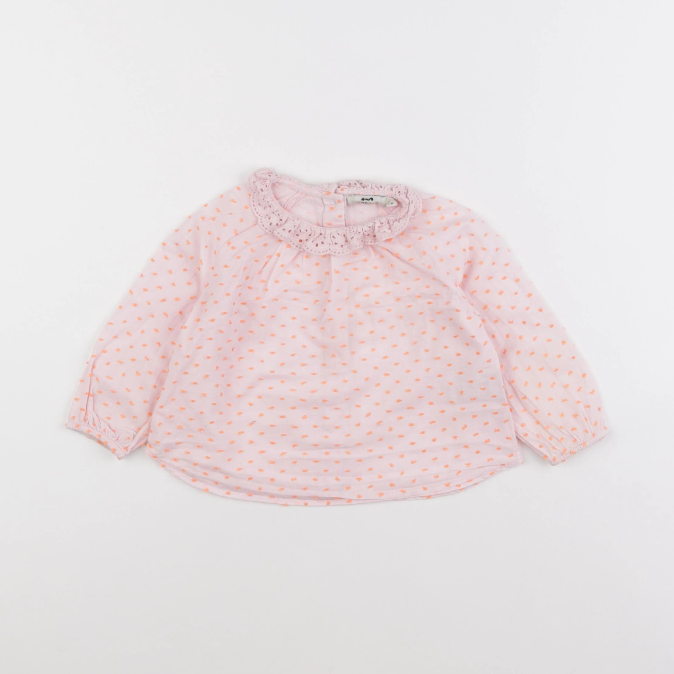 Cyrillus - blouse rose - 18 mois