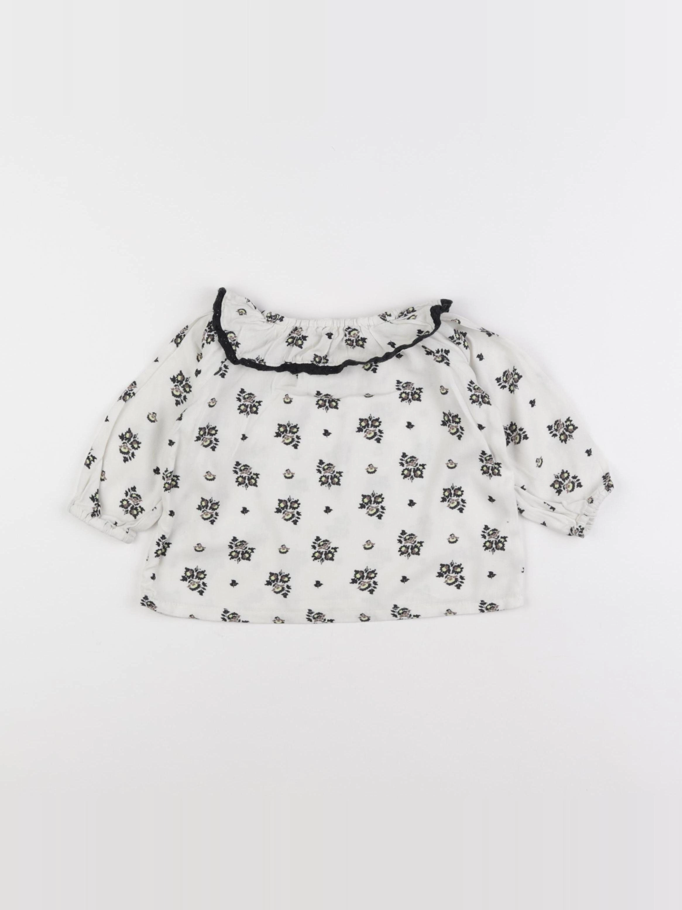 Frangin Frangine - blouse beige - 2 ans