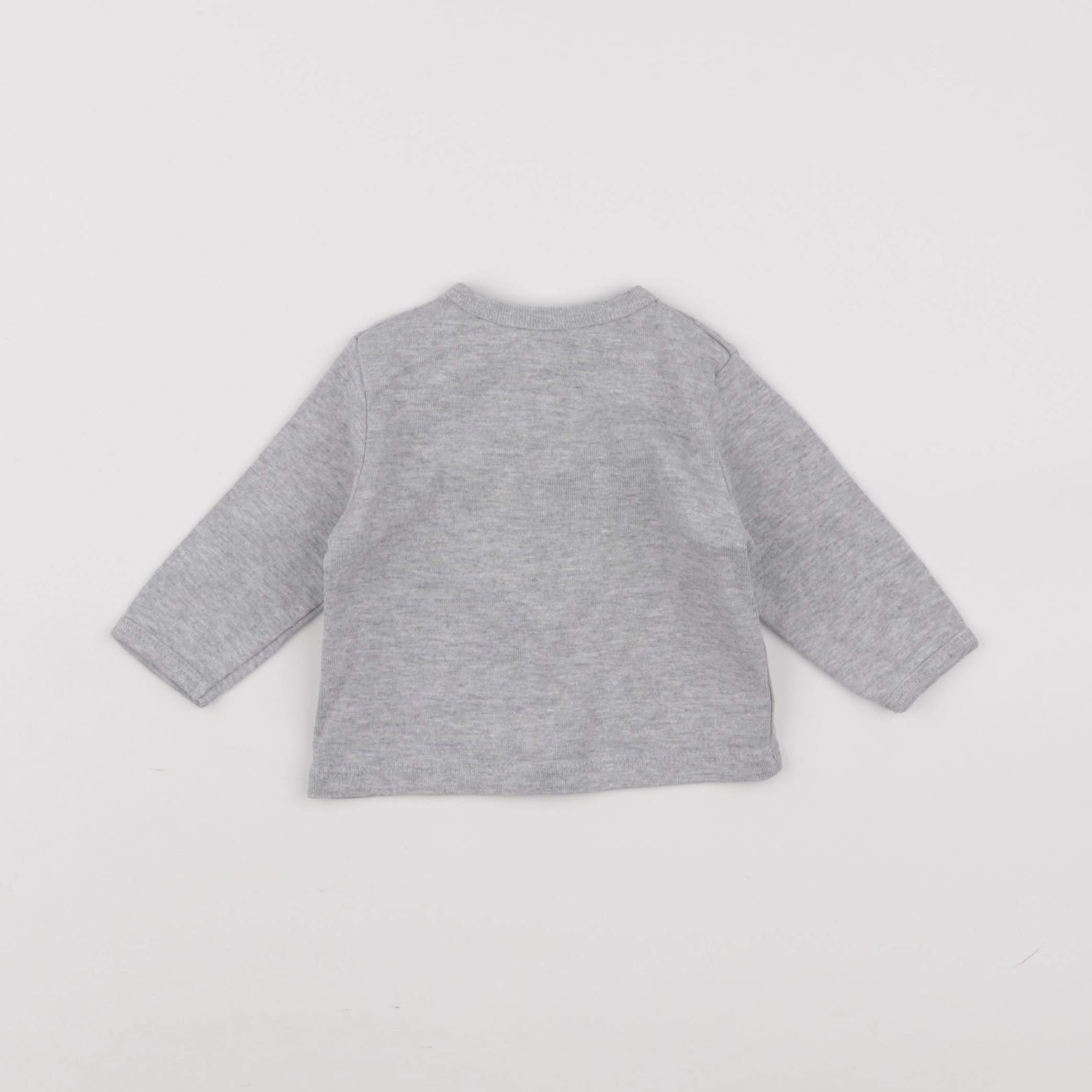 Vertbaudet - tee-shirt gris - 3 mois