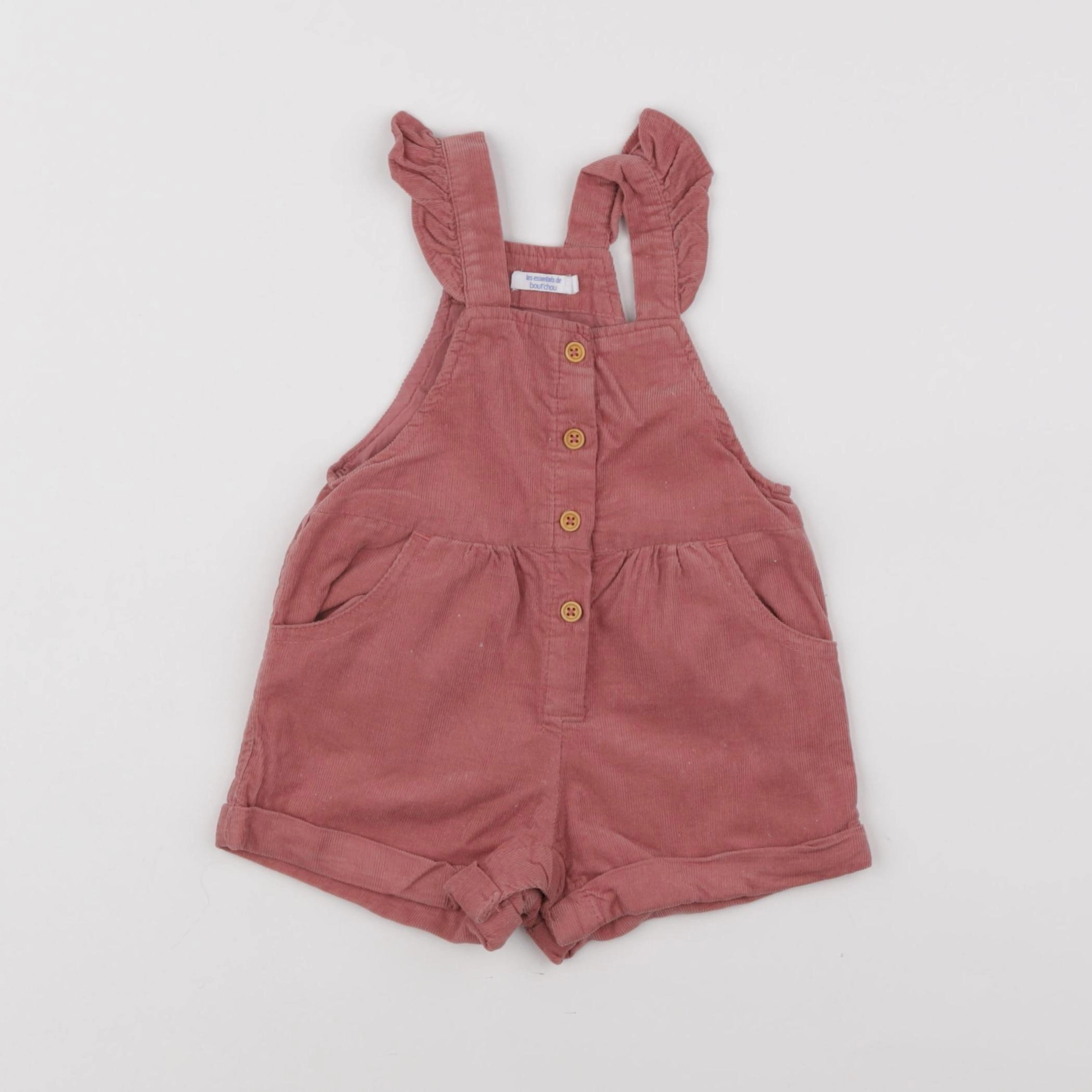 Boutchou - salopette rose - 6 mois