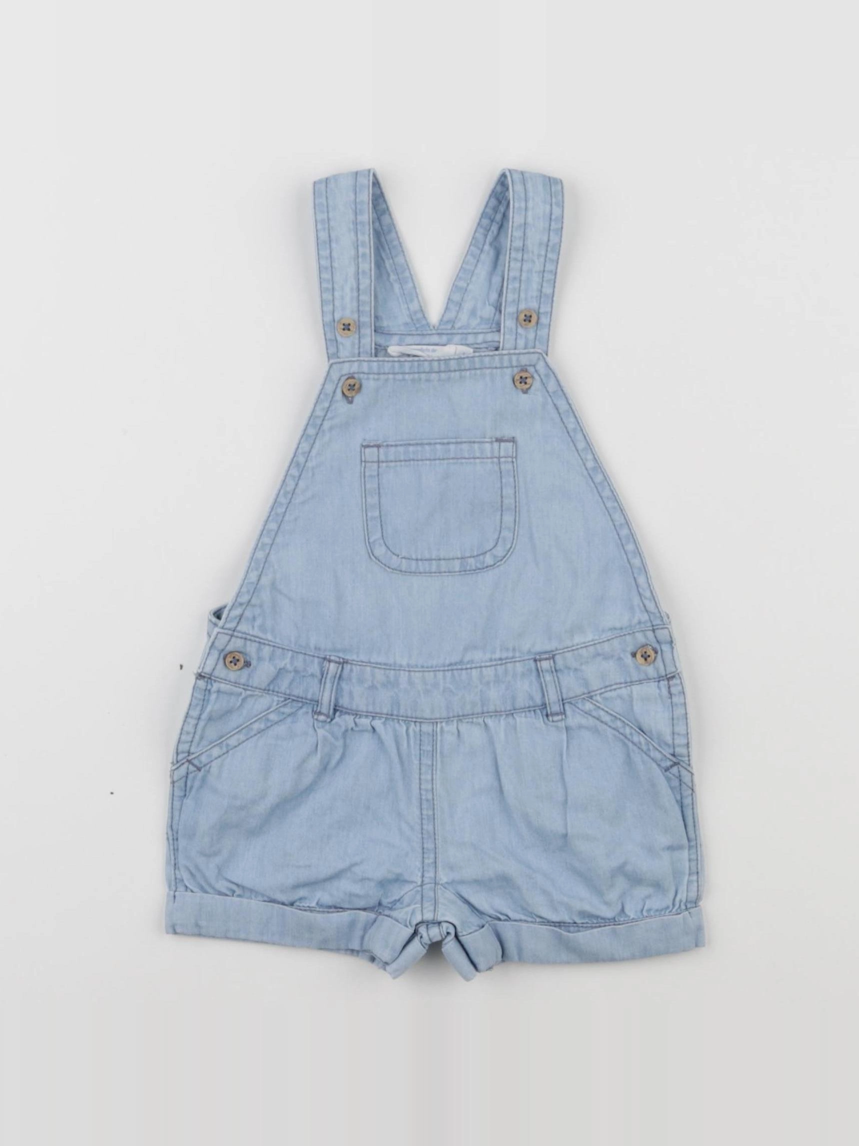 Boutchou - salopette bleu - 6 mois