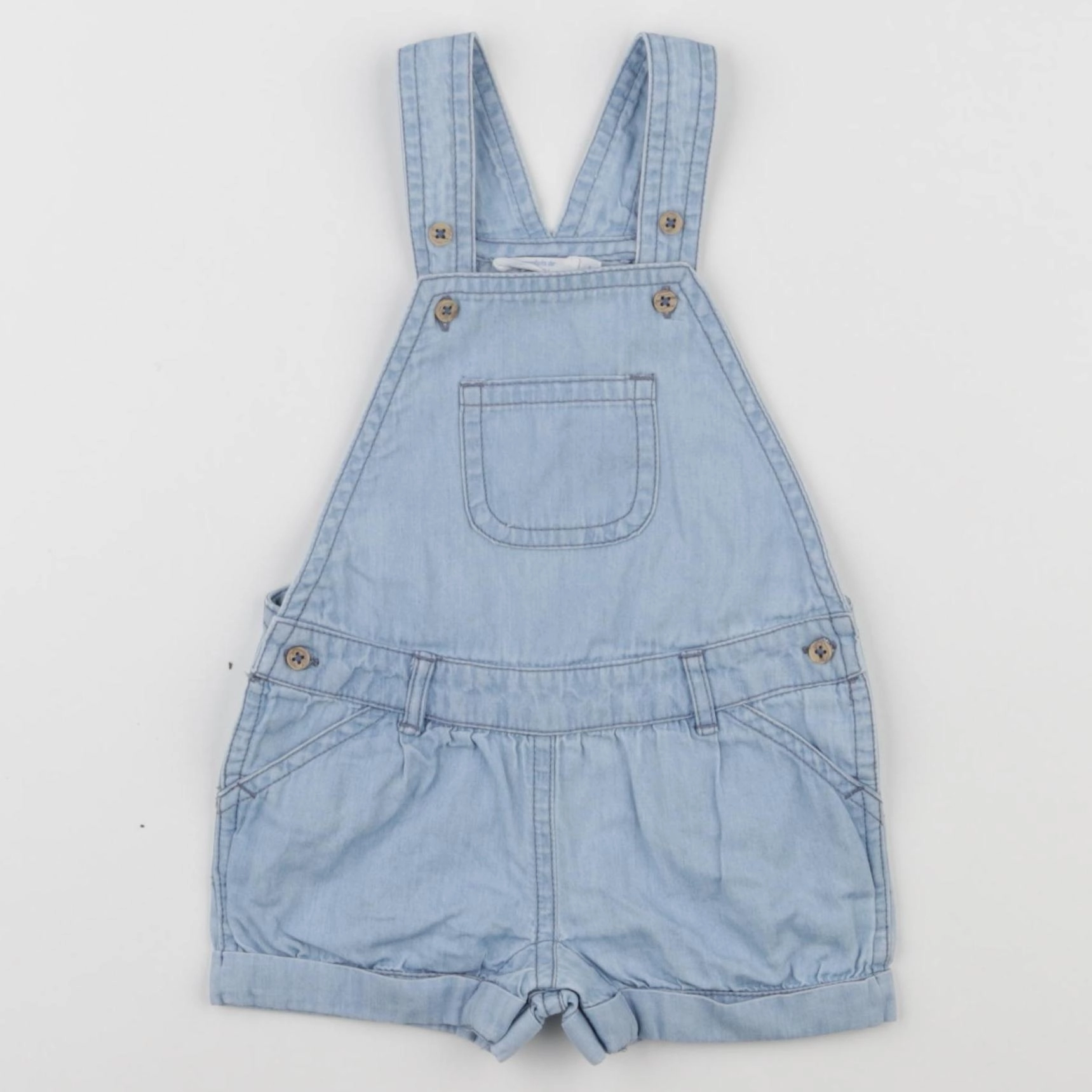 Boutchou - salopette bleu - 6 mois