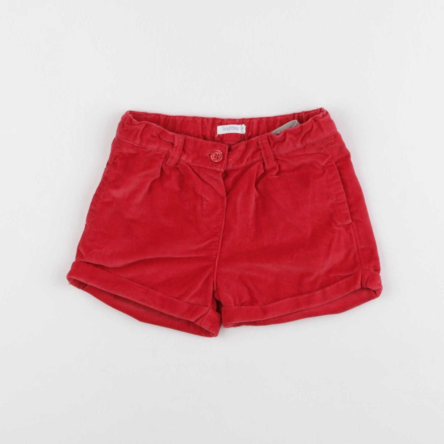 Boutchou - short rouge - 2 ans