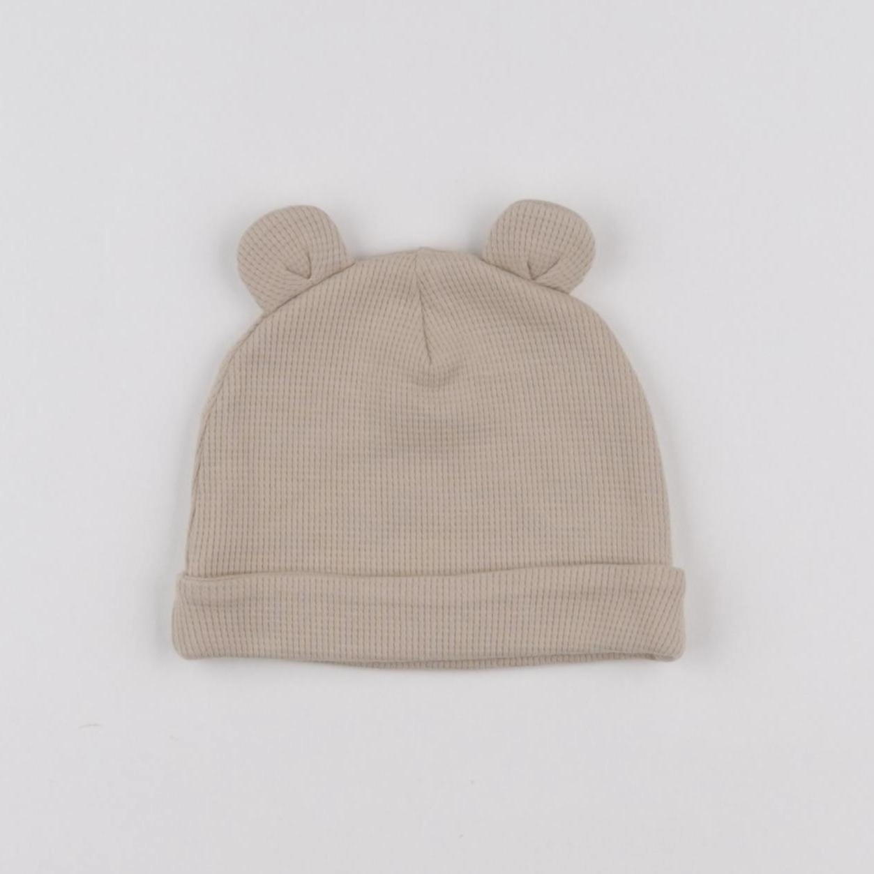 Vertbaudet - bonnet marron - 12/18 mois