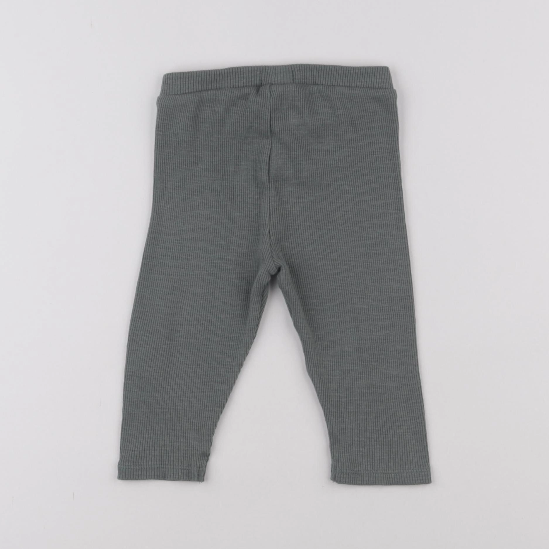 Vertbaudet - legging vert - 12 mois