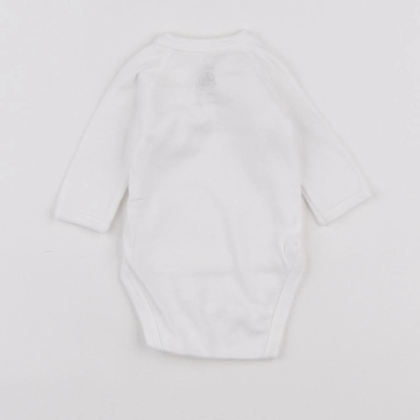 Petit Bateau - body blanc - 0 mois