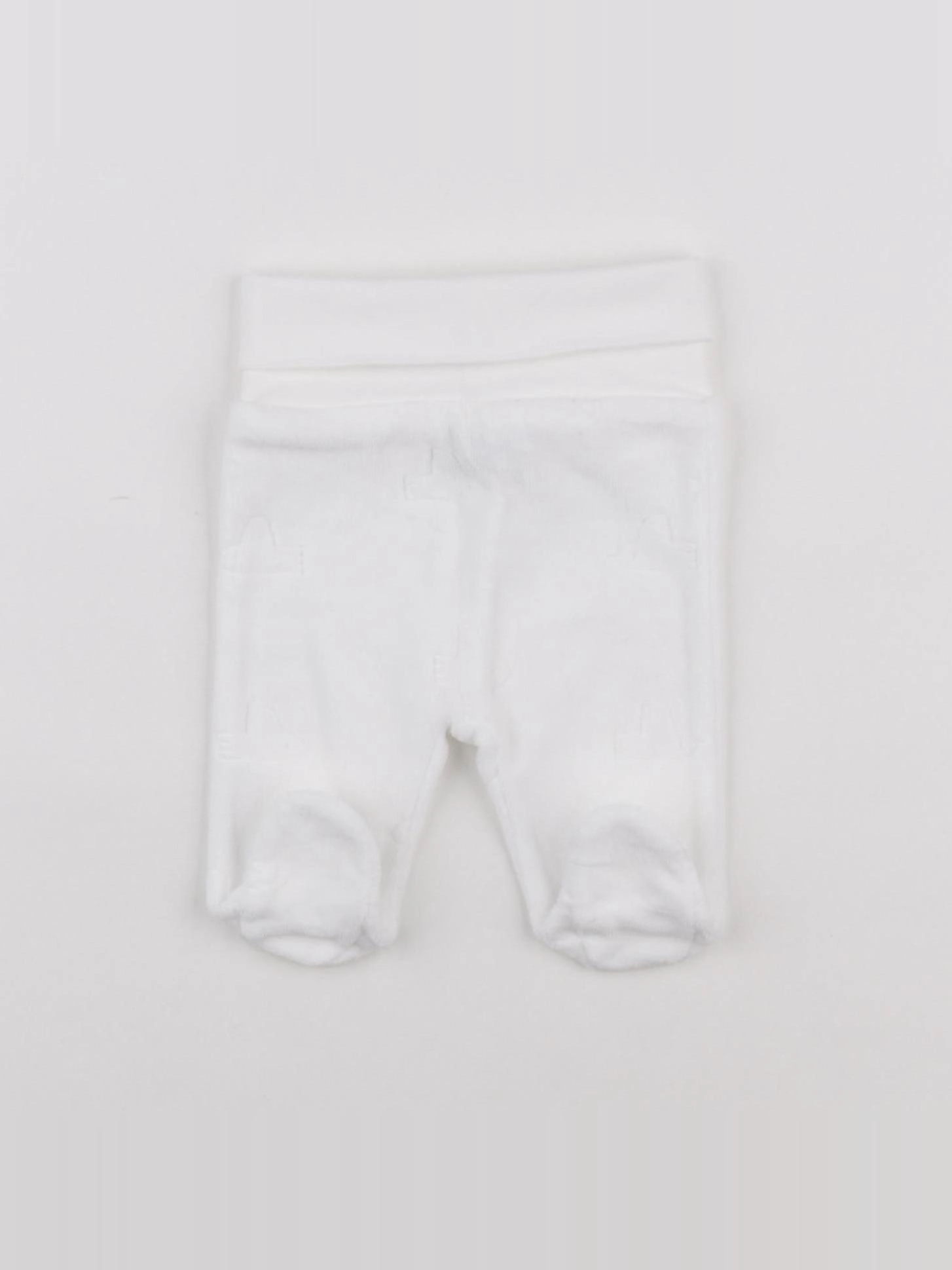 Jacadi - legging blanc - 0 mois
