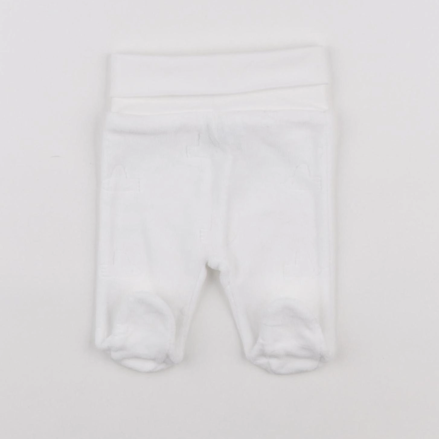 Jacadi - legging blanc - 0 mois
