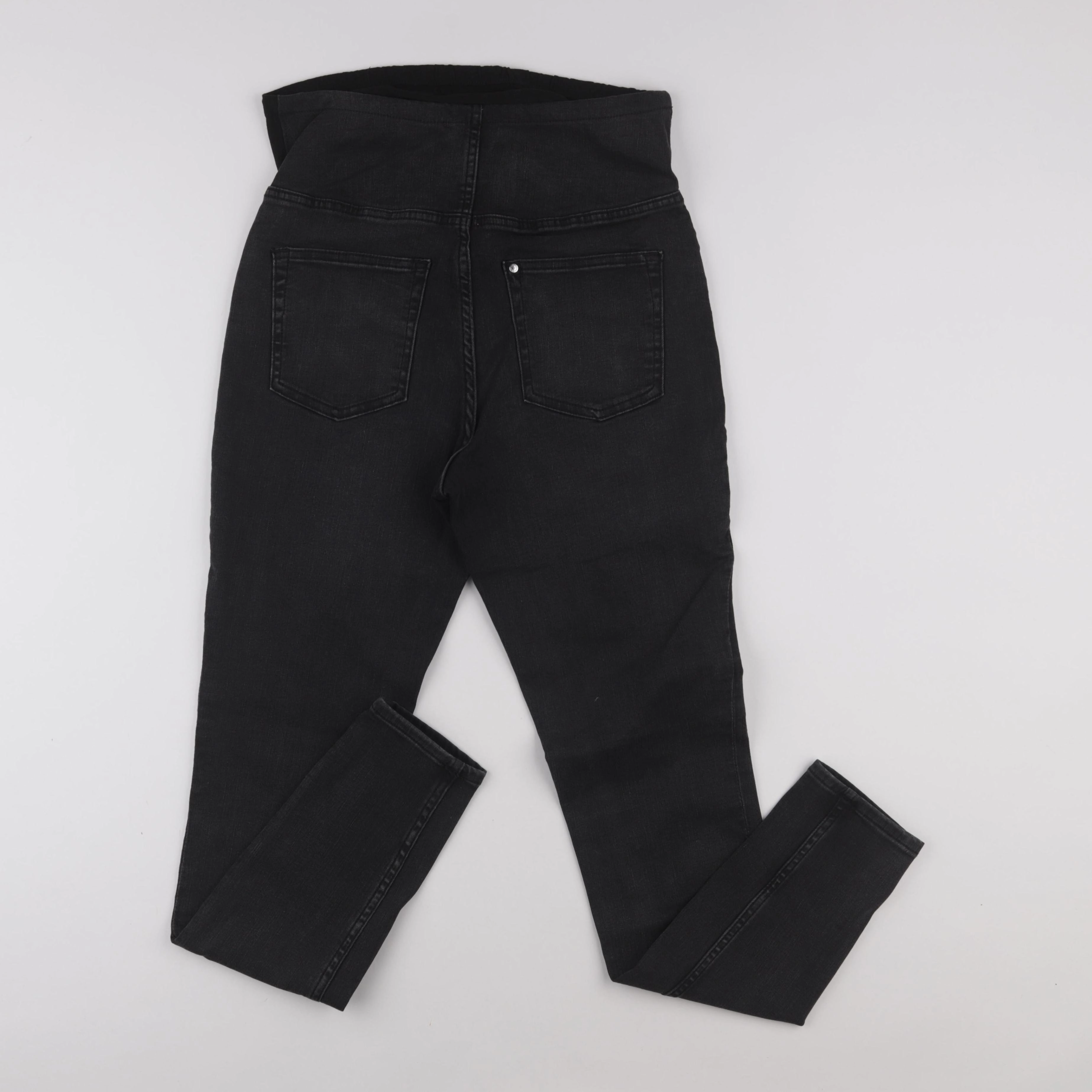 H&M - jean grossesse gris - m