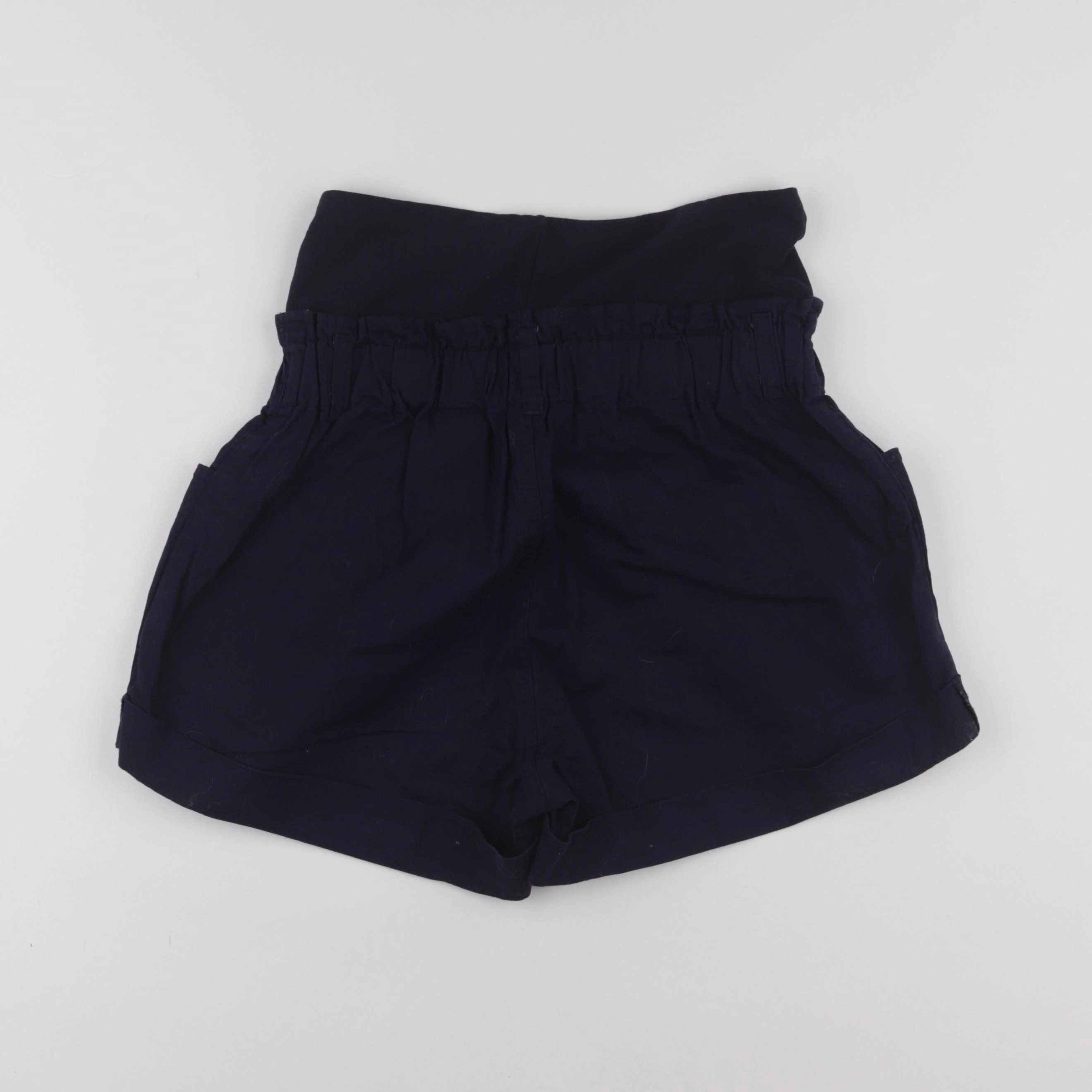 H&M - short grossesse bleu - s