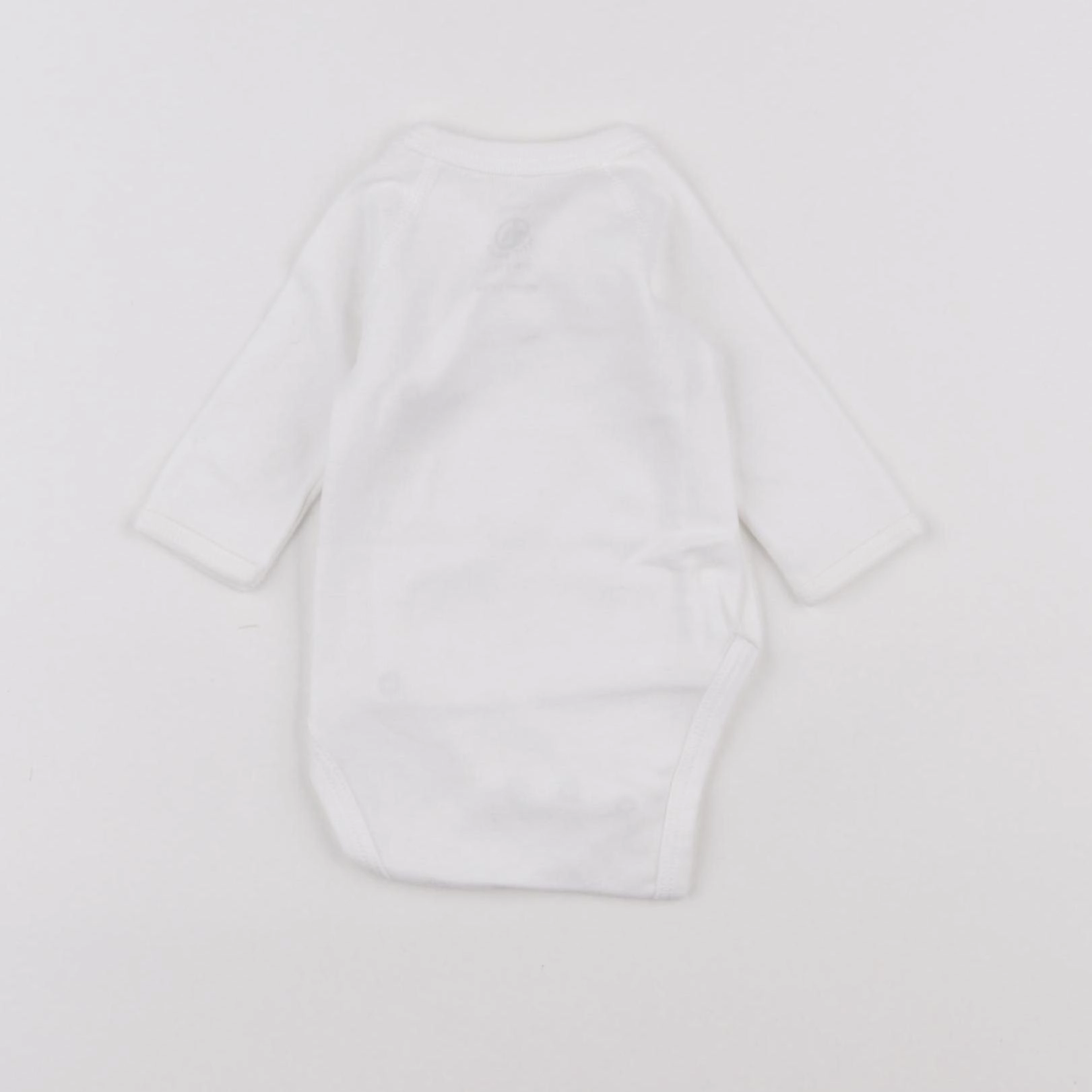 Petit Bateau - body blanc - 0 mois