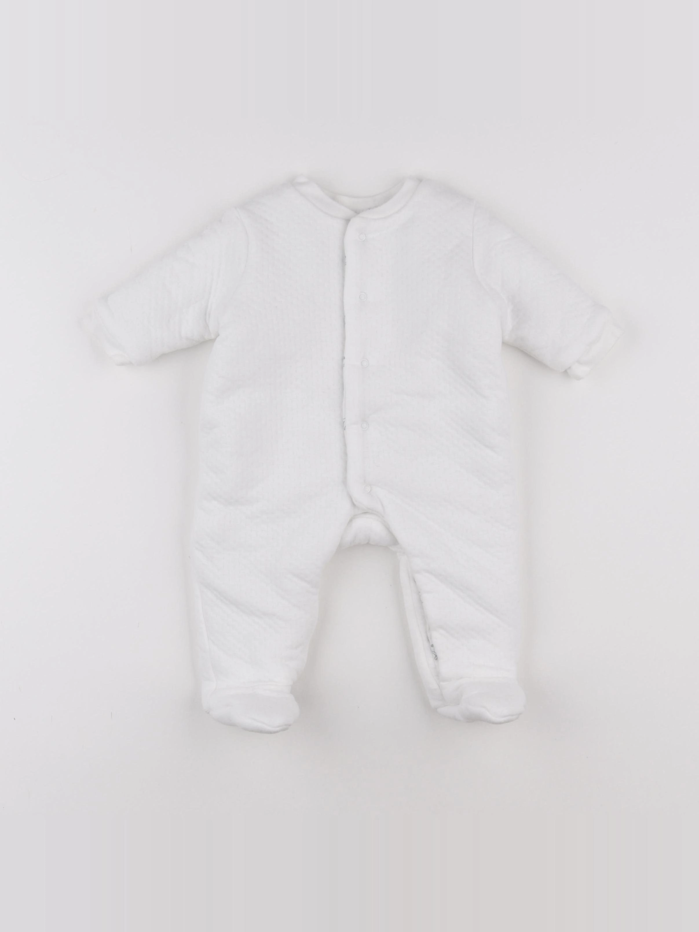 Boutchou - combinaison blanc - 3 mois