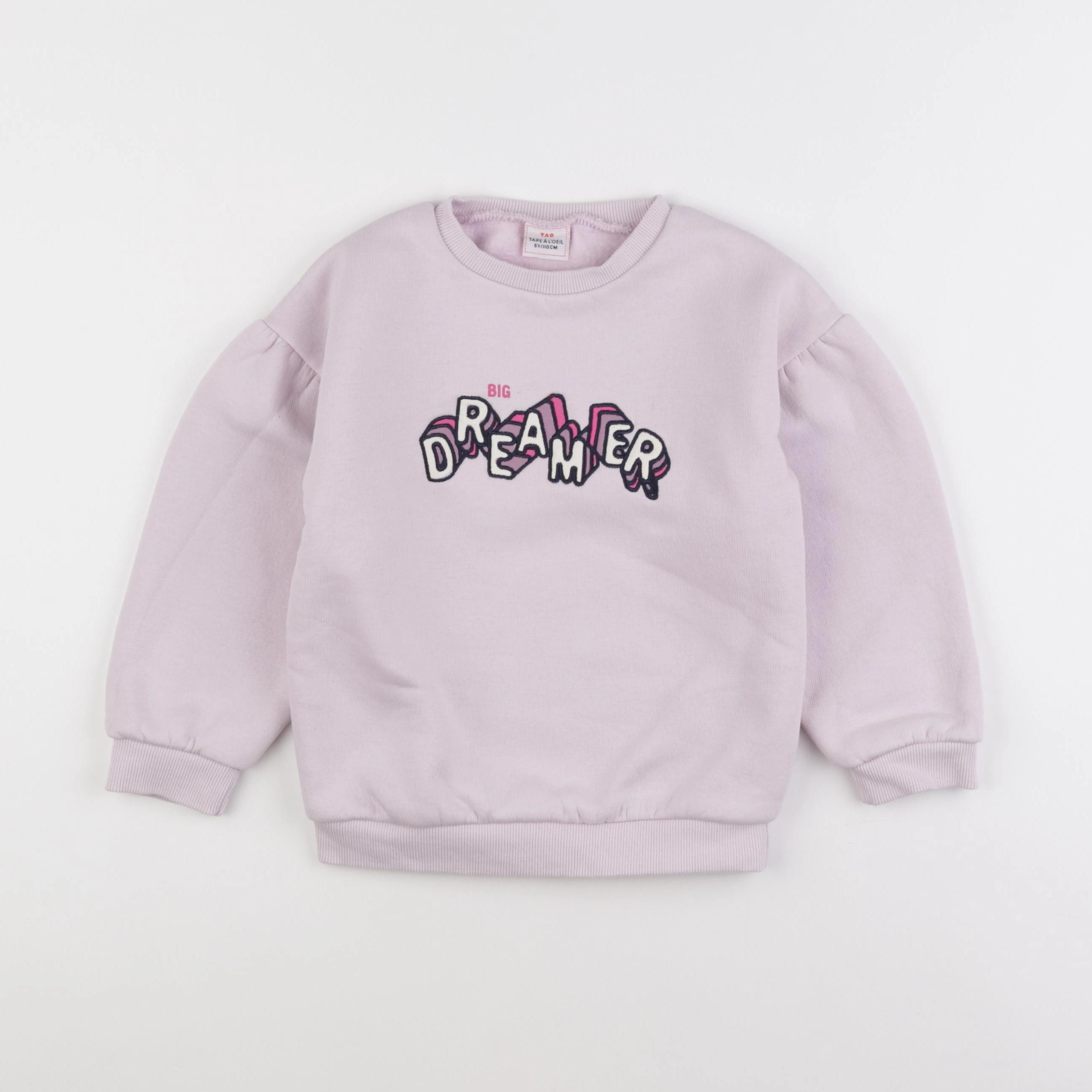 Tape à l'oeil - sweat violet - 5 ans