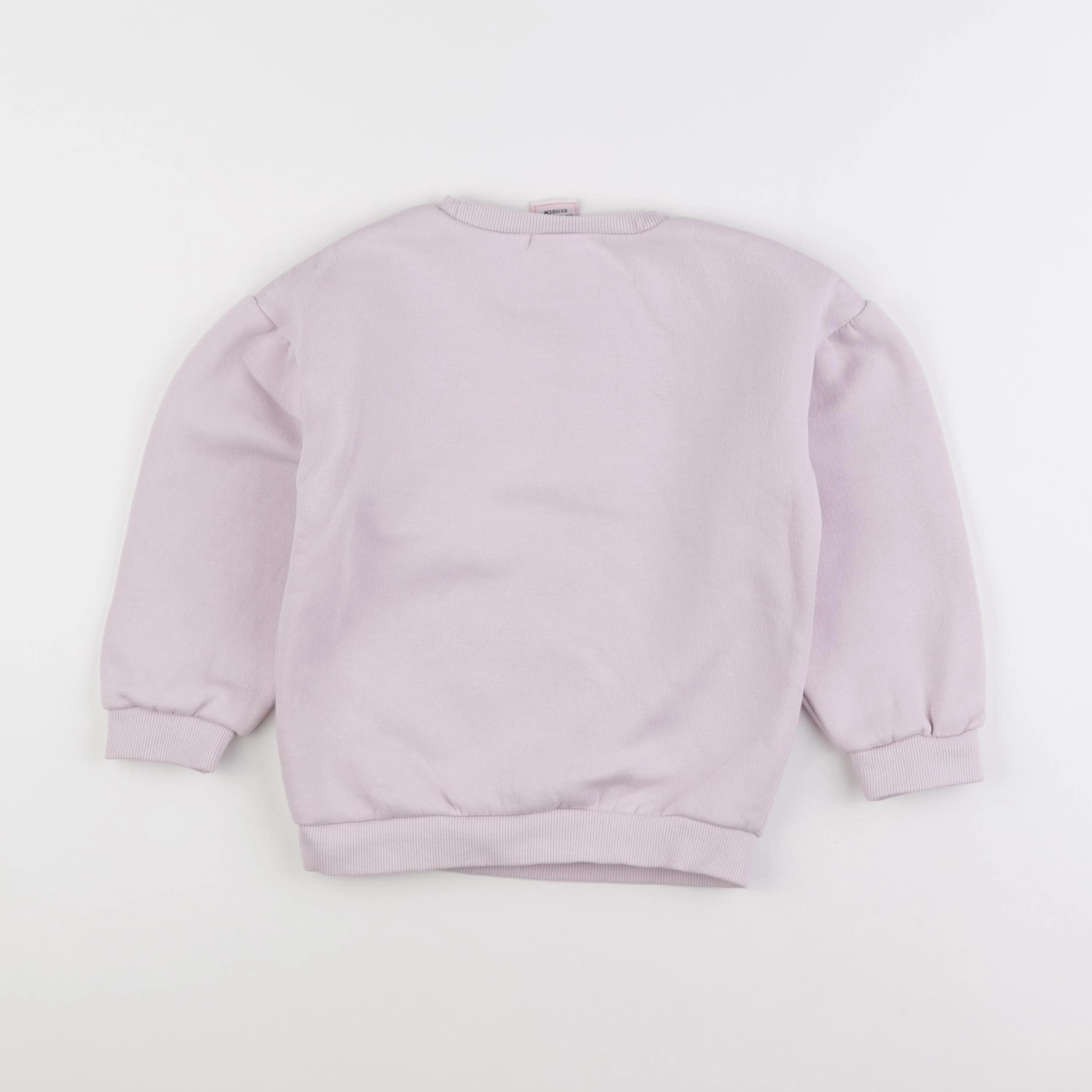 Tape à l'oeil - sweat violet - 5 ans