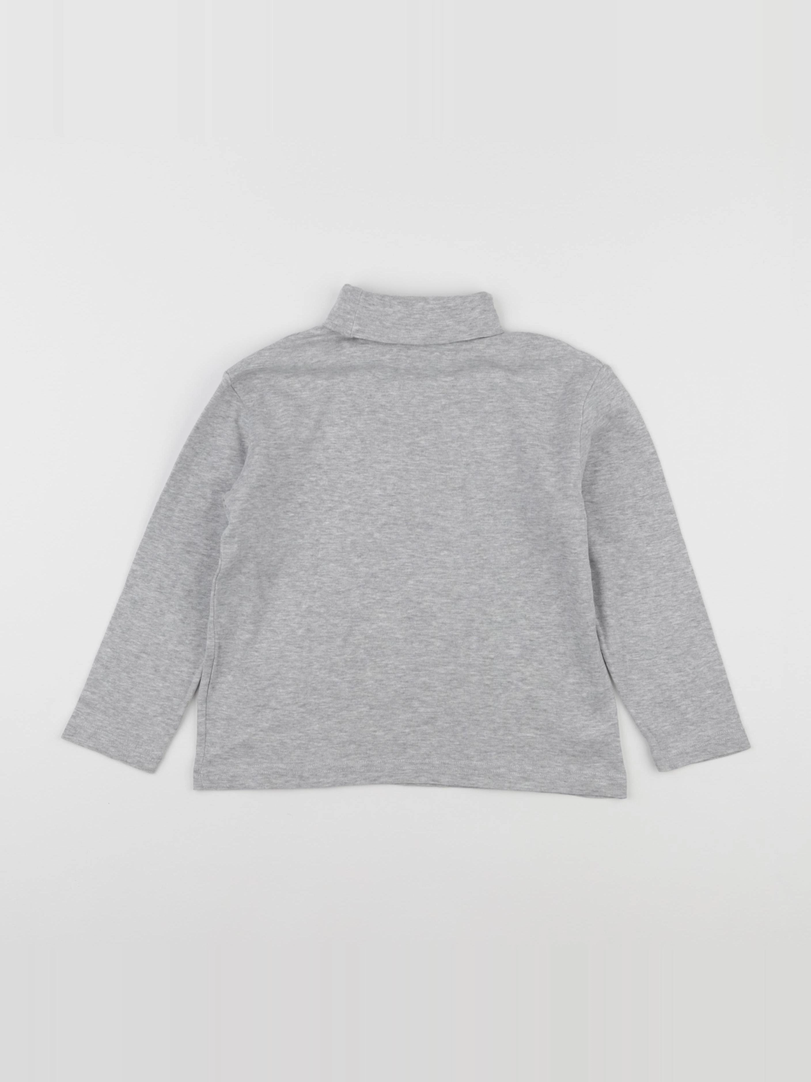 Vertbaudet - sous-pull gris - 6 ans