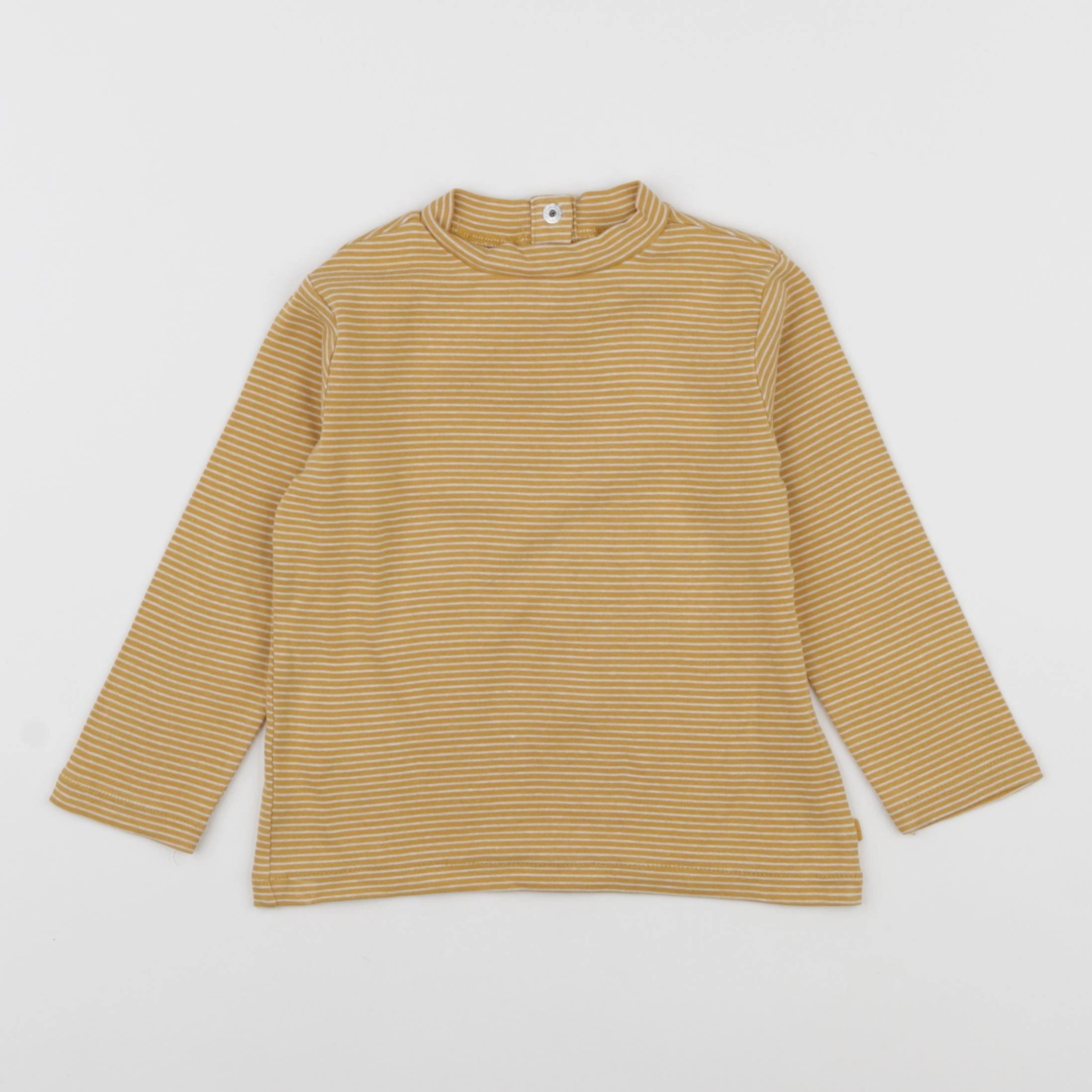 Zara - sous-pull jaune - 18 mois à 2 ans