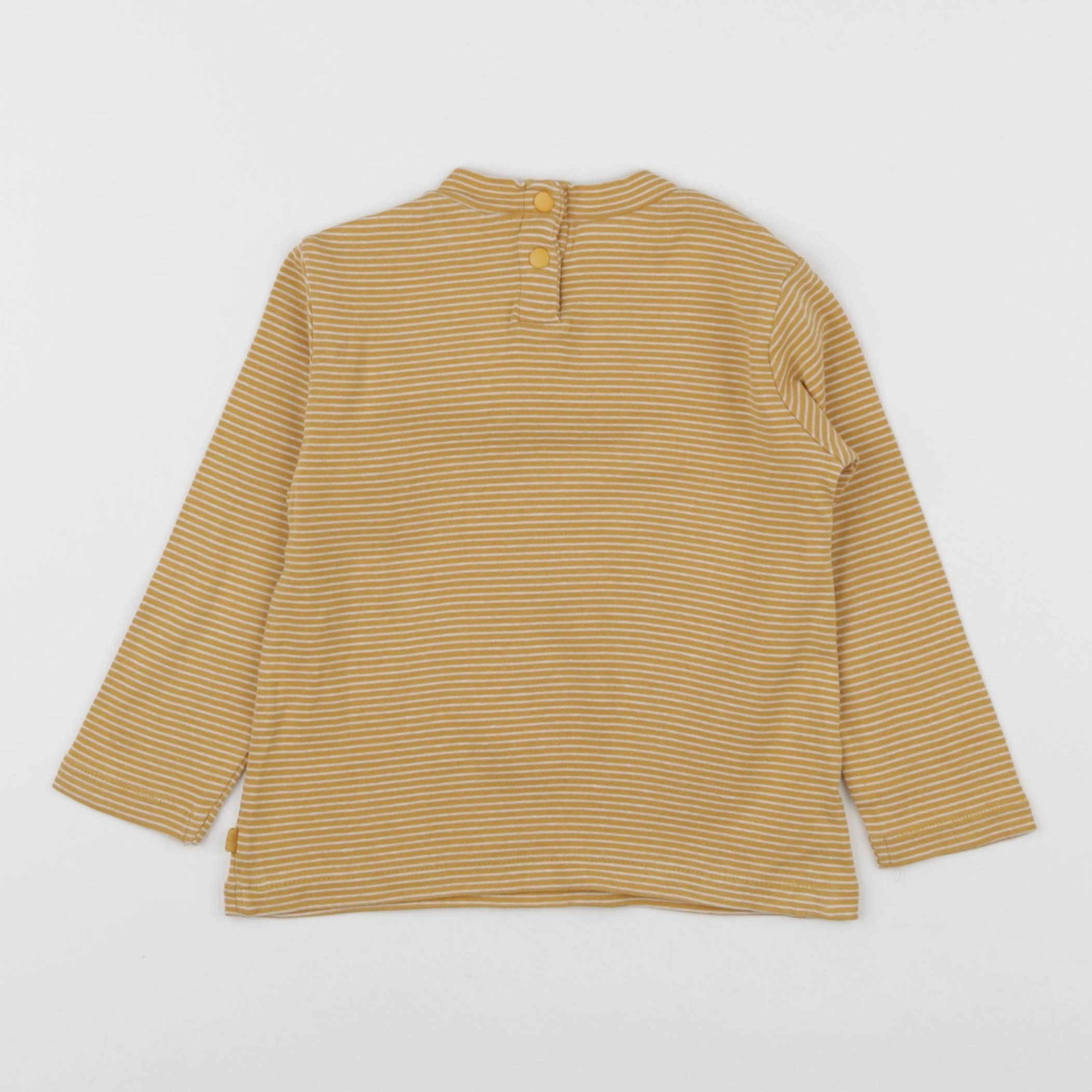 Zara - sous-pull jaune - 18 mois à 2 ans