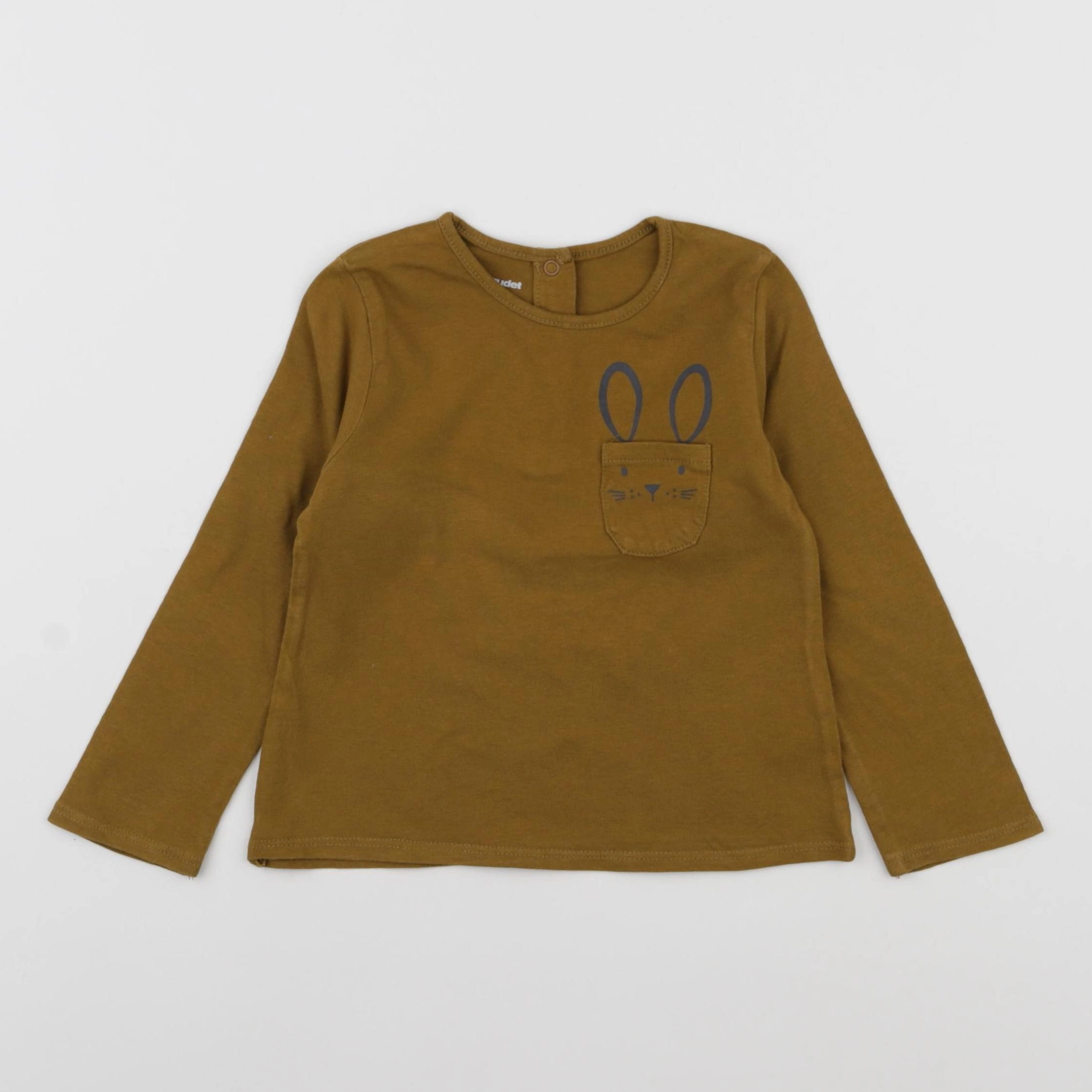 Vertbaudet - tee-shirt vert - 2 ans
