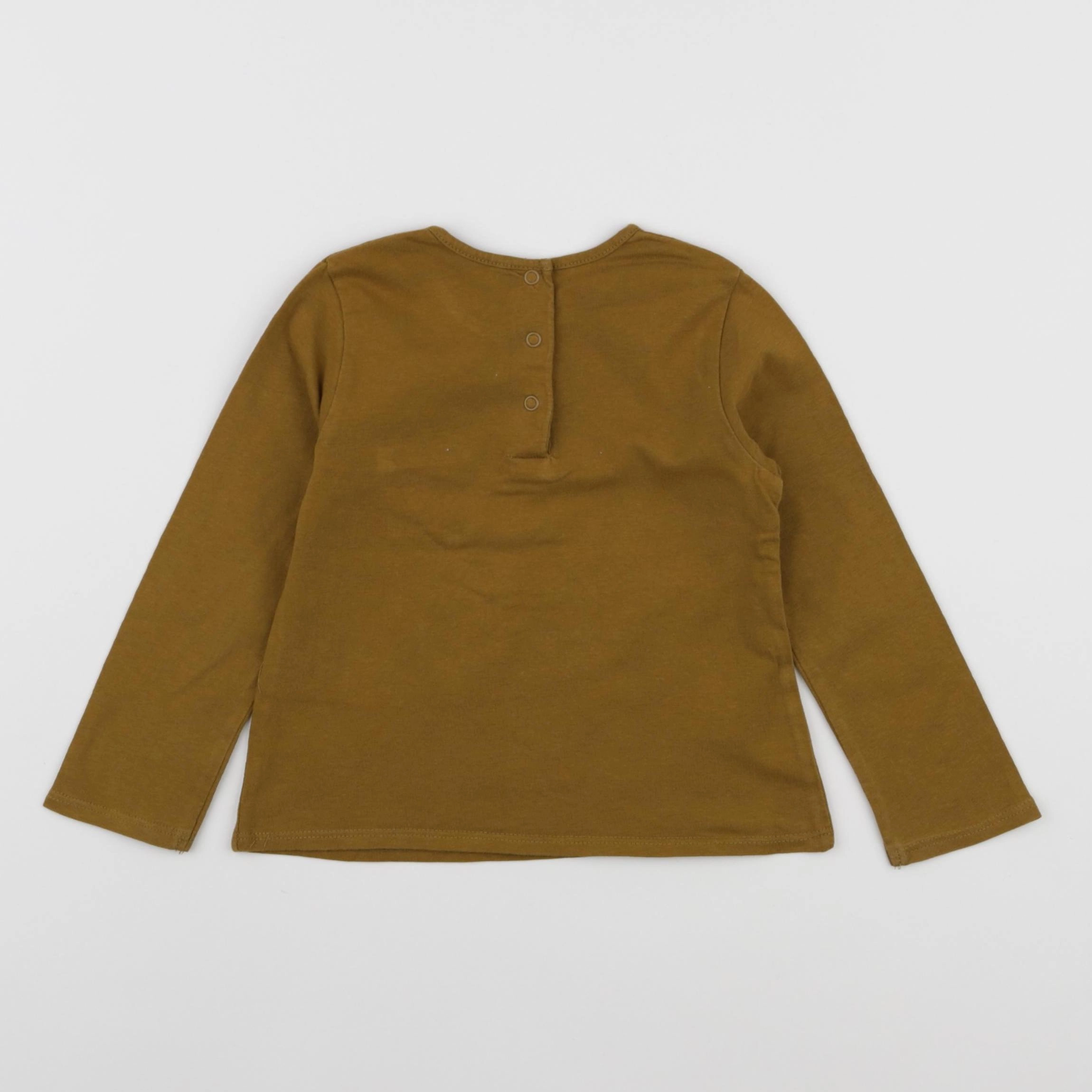 Vertbaudet - tee-shirt vert - 2 ans
