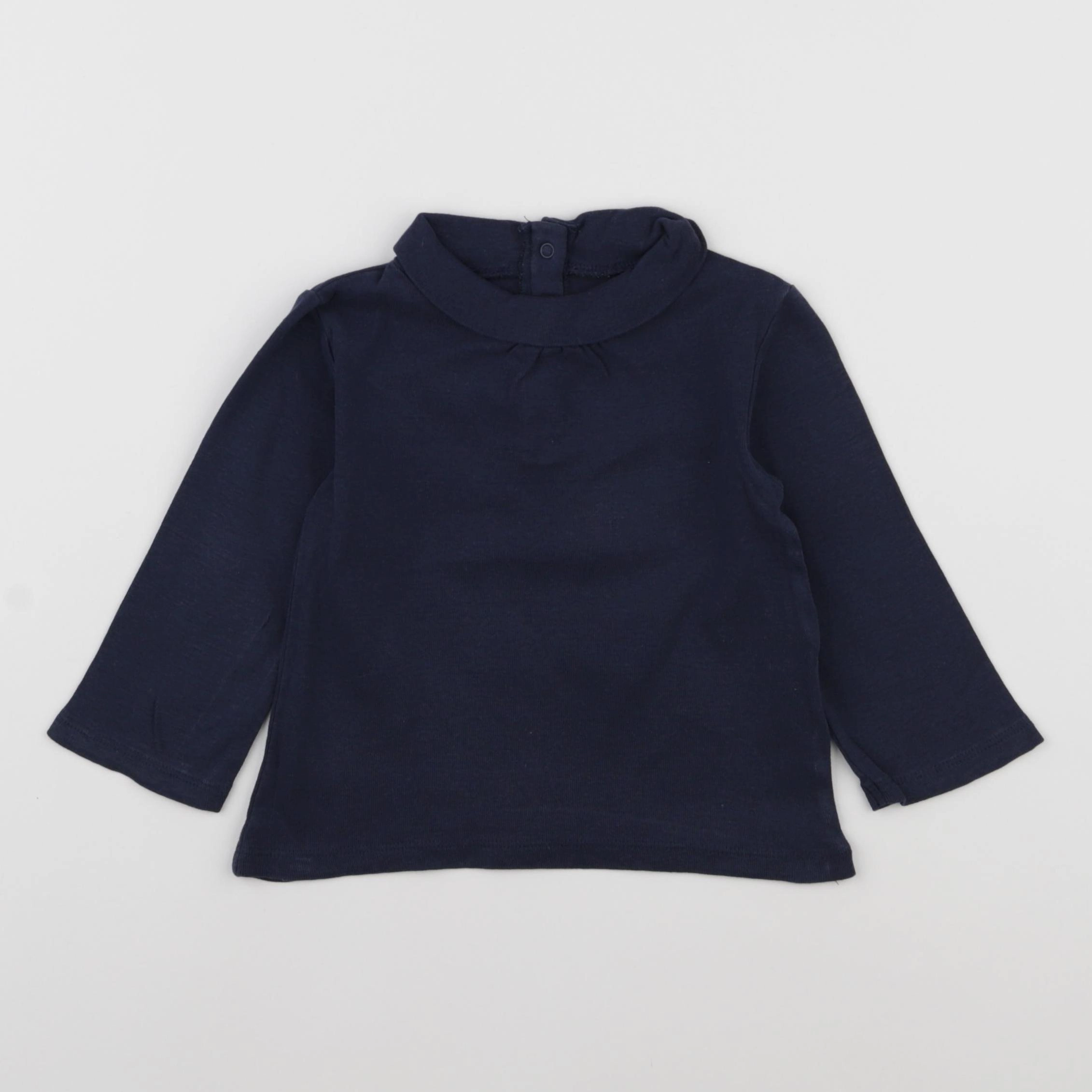 Vertbaudet - sous-pull bleu - 2 ans