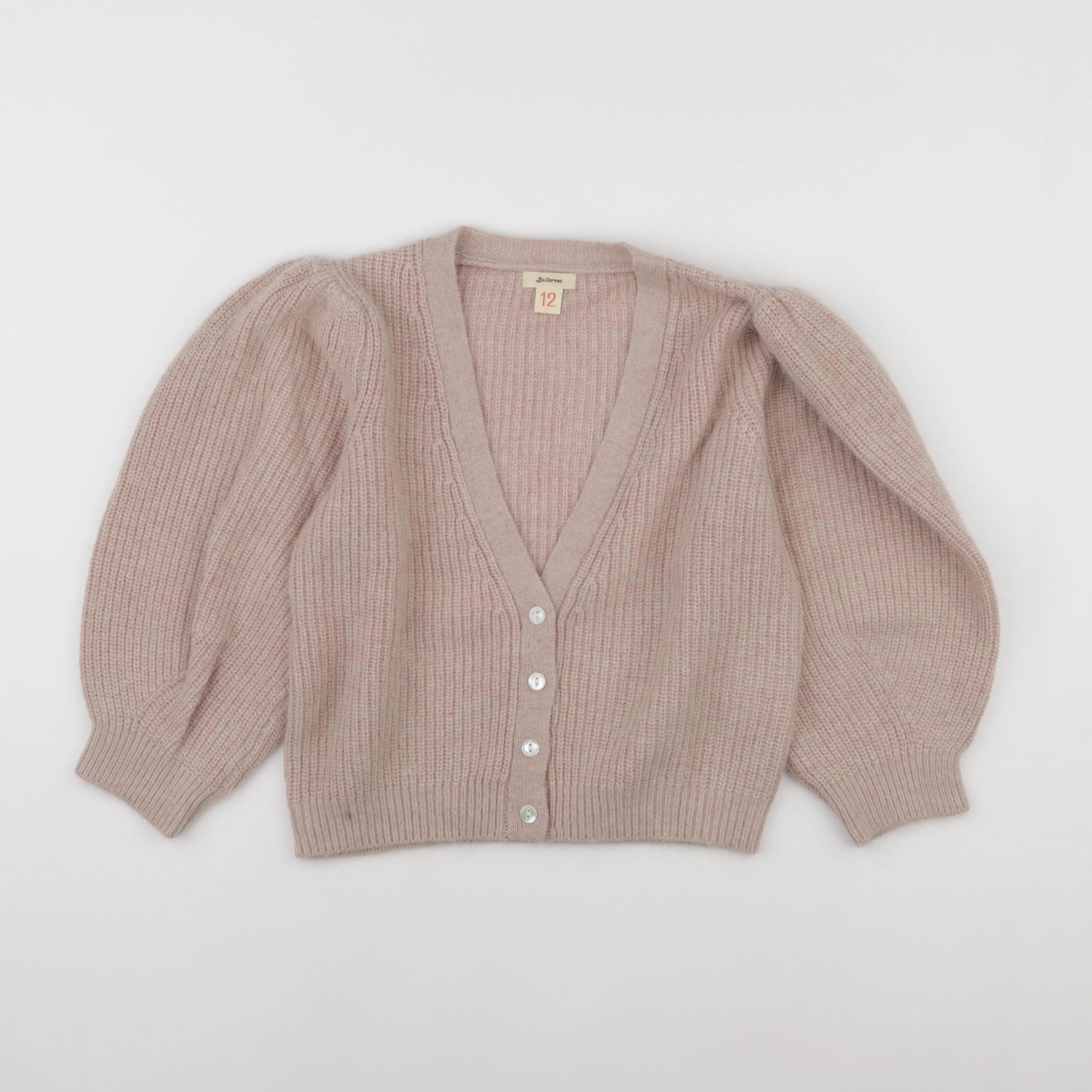 Bellerose - gilet rose - 12 ans