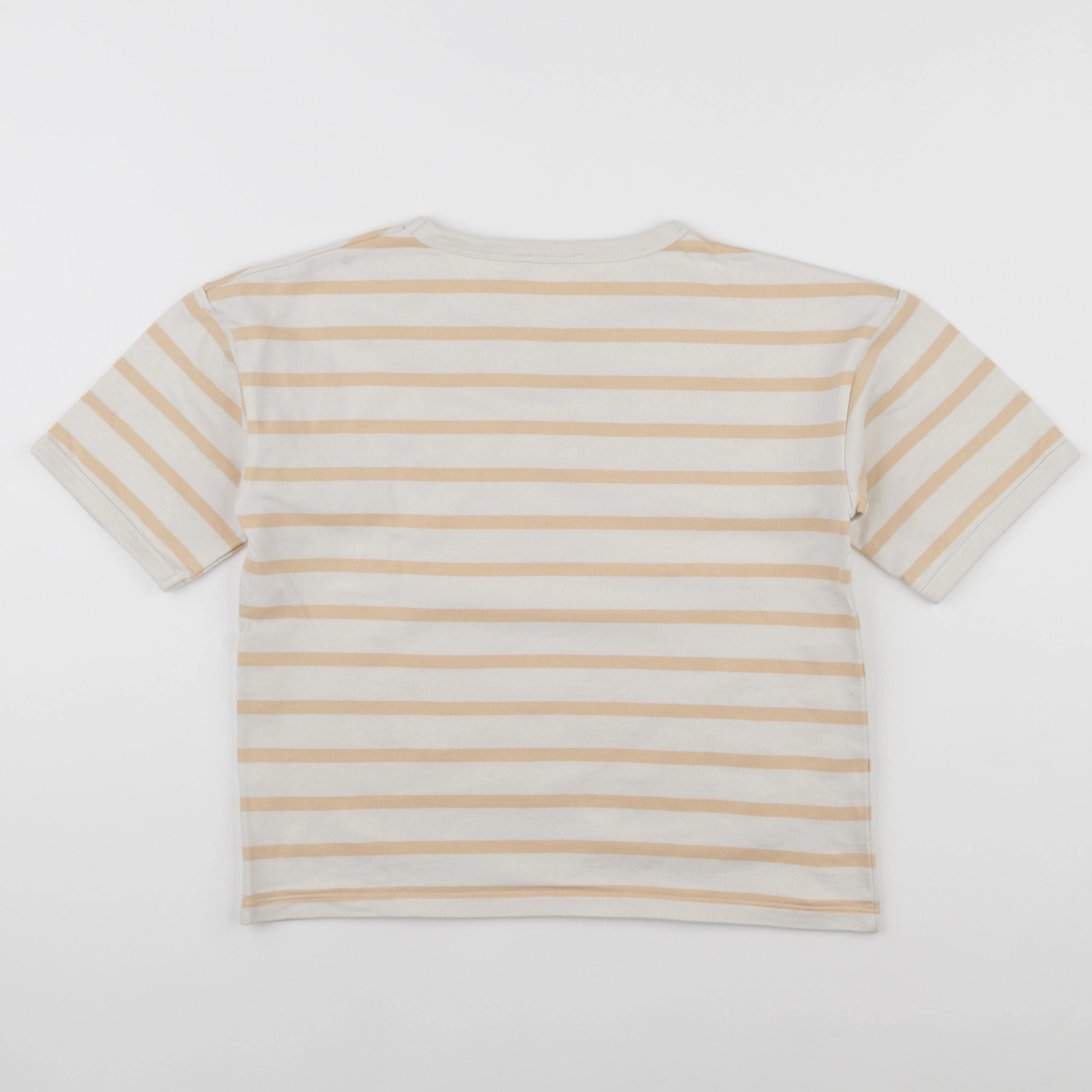 Monoprix - tee-shirt blanc, orange - 12 ans