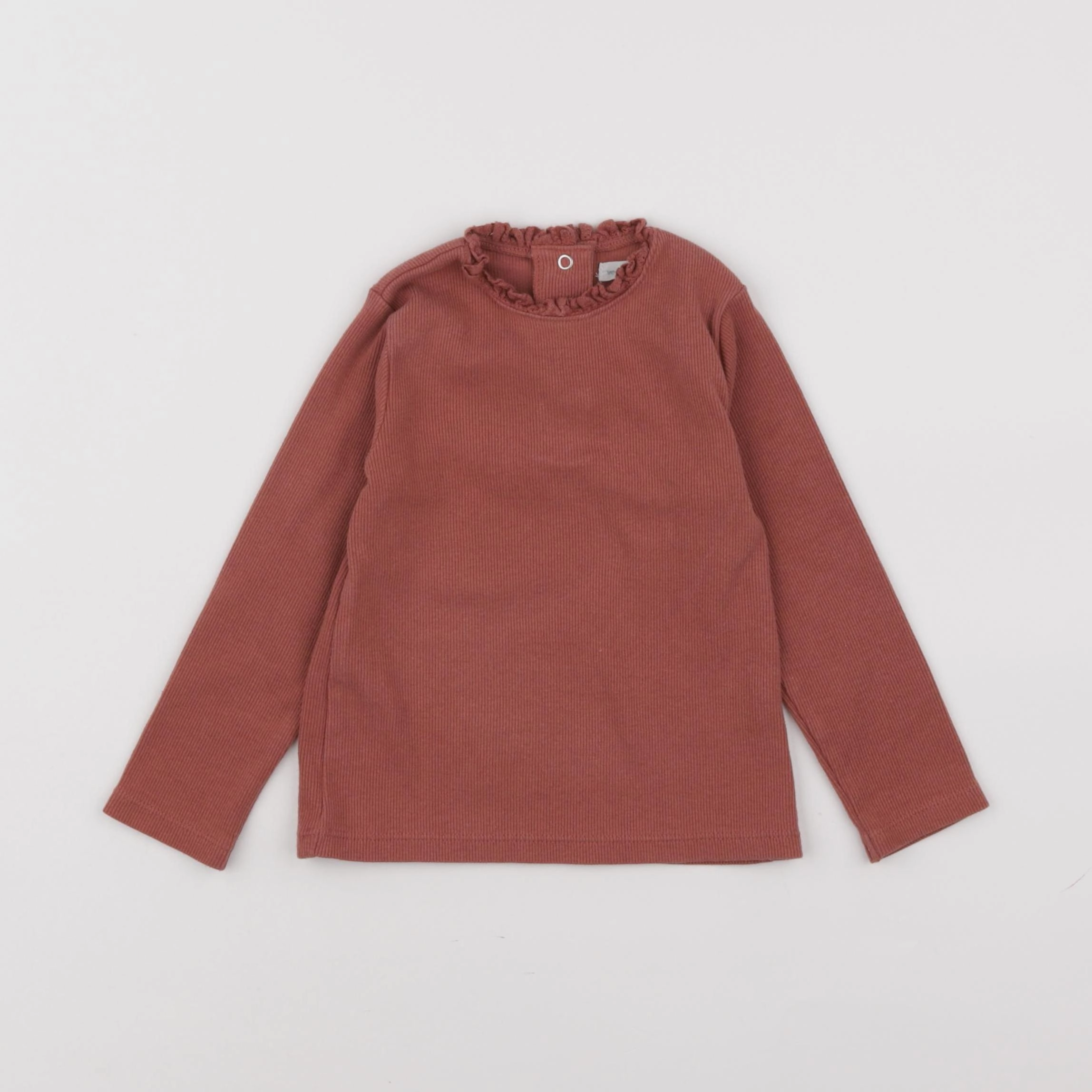 Vertbaudet - sous-pull marron - 2 ans
