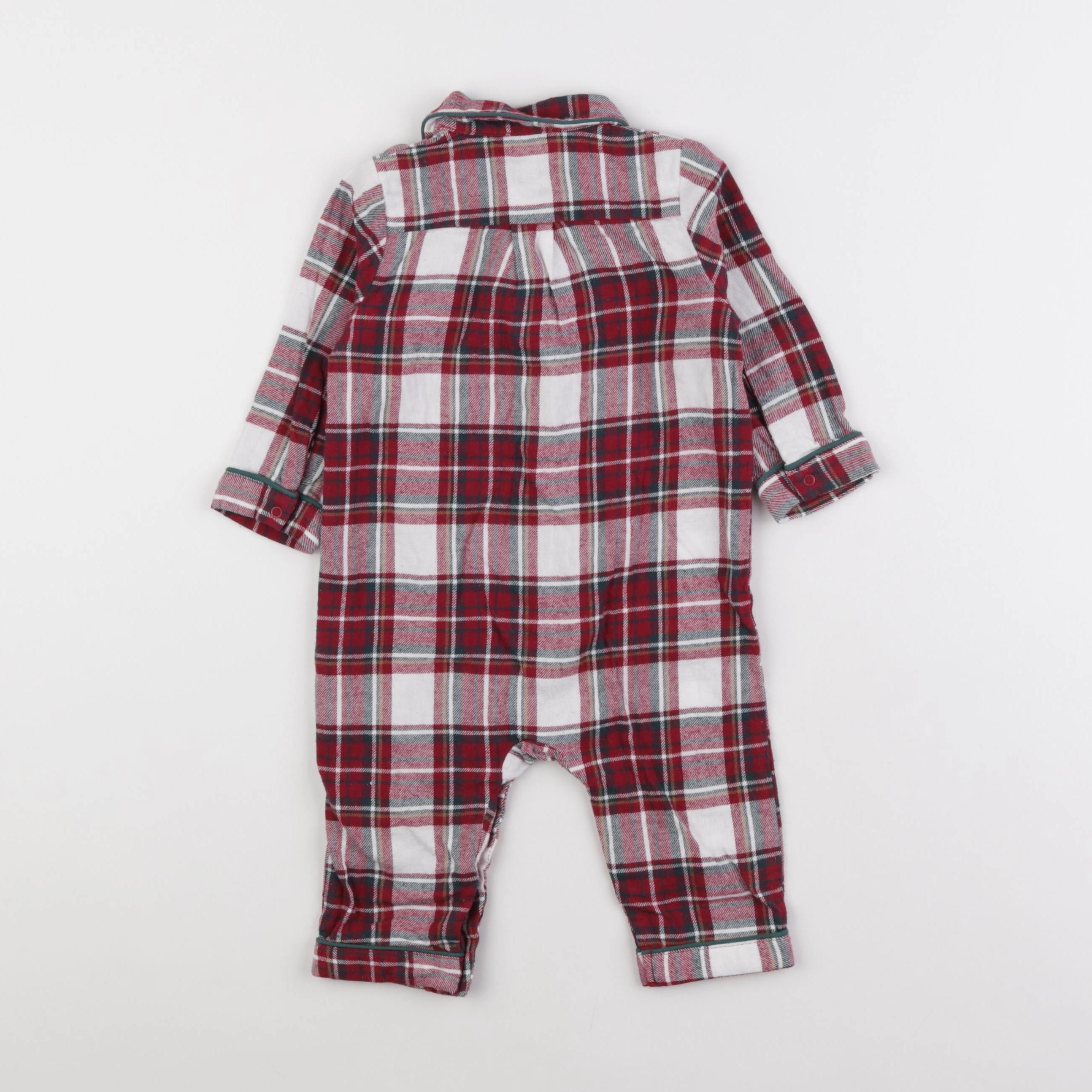 Vertbaudet - pyjama coton multicolore - 12 mois