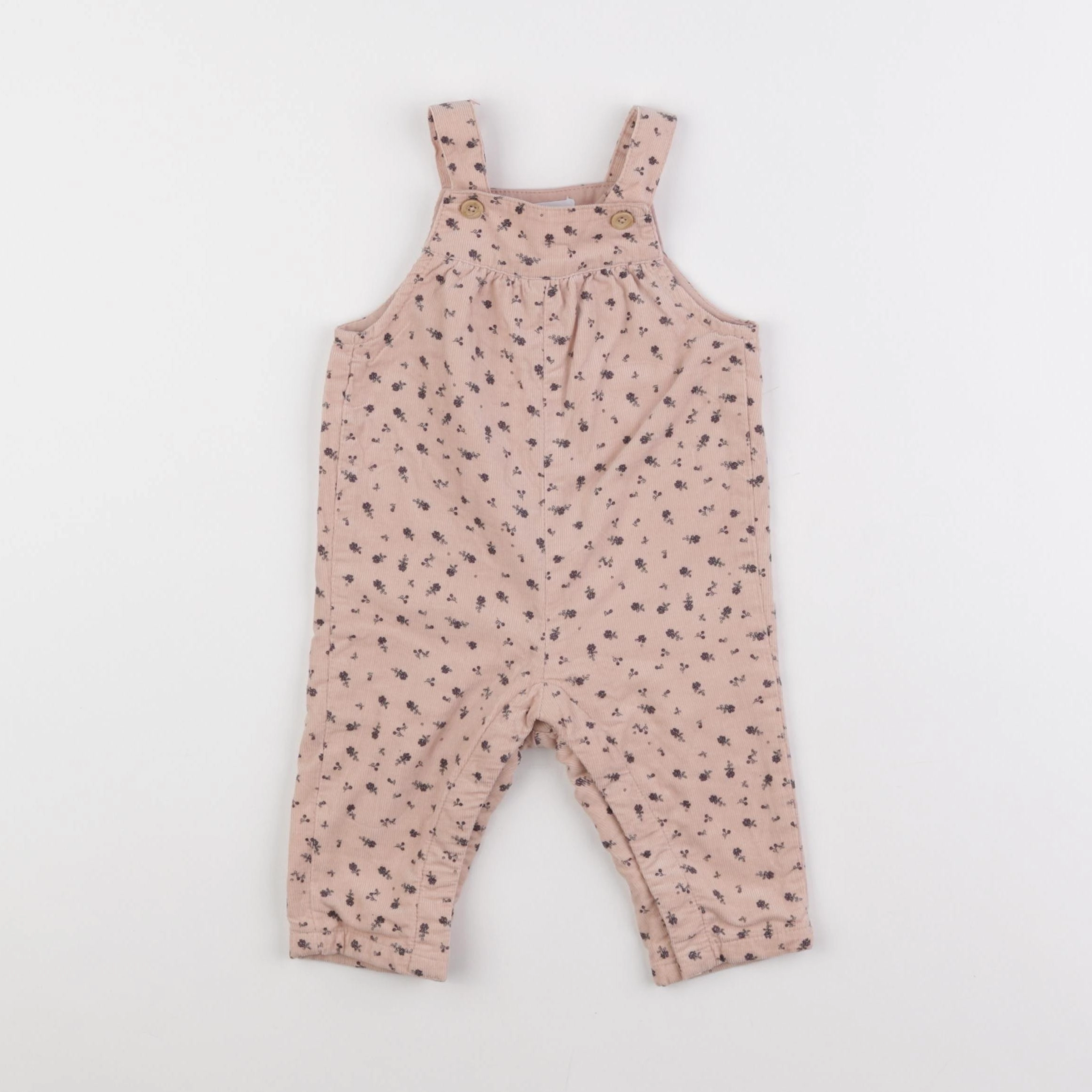 Vertbaudet - salopette rose - 6 mois