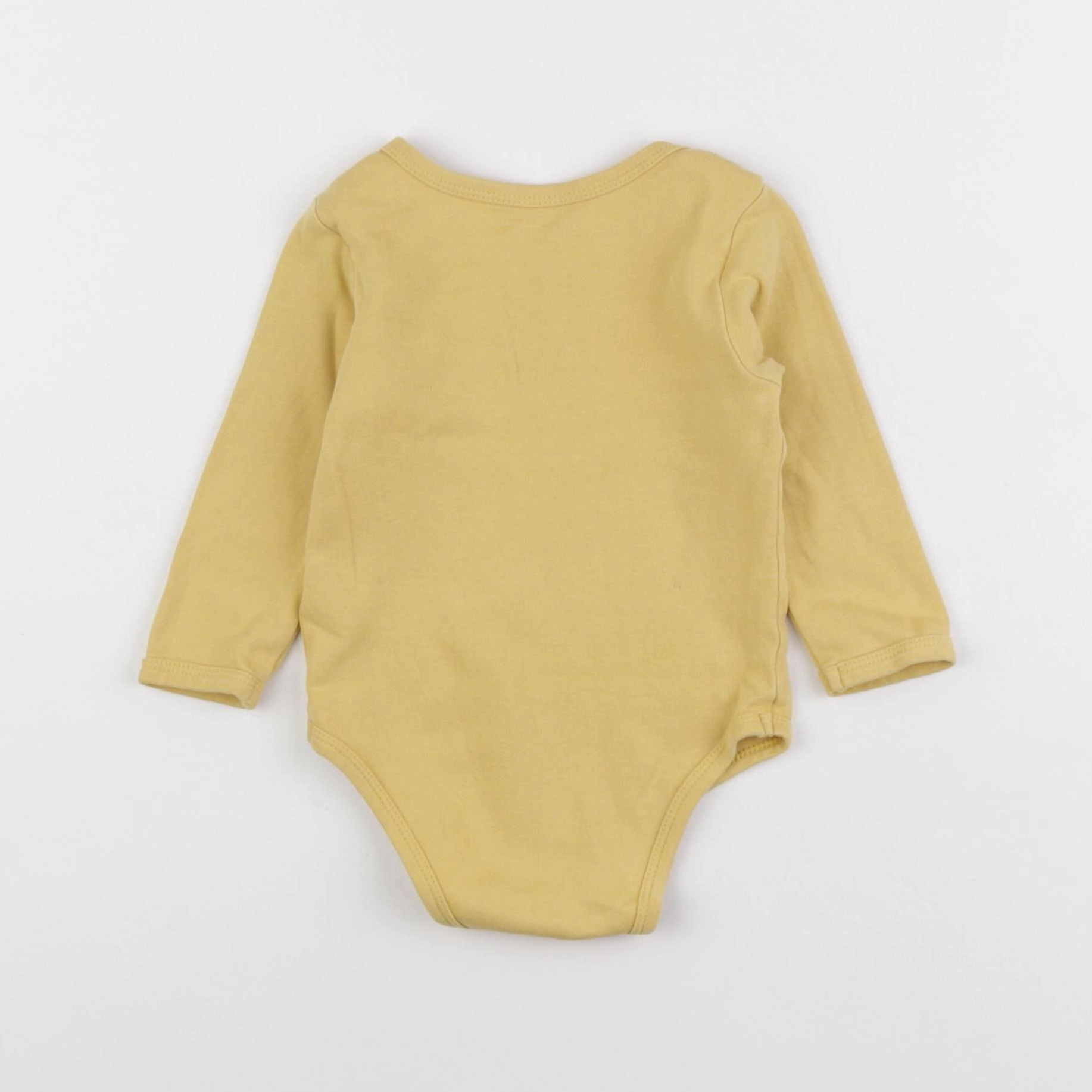 Vertbaudet - body jaune - 12 mois