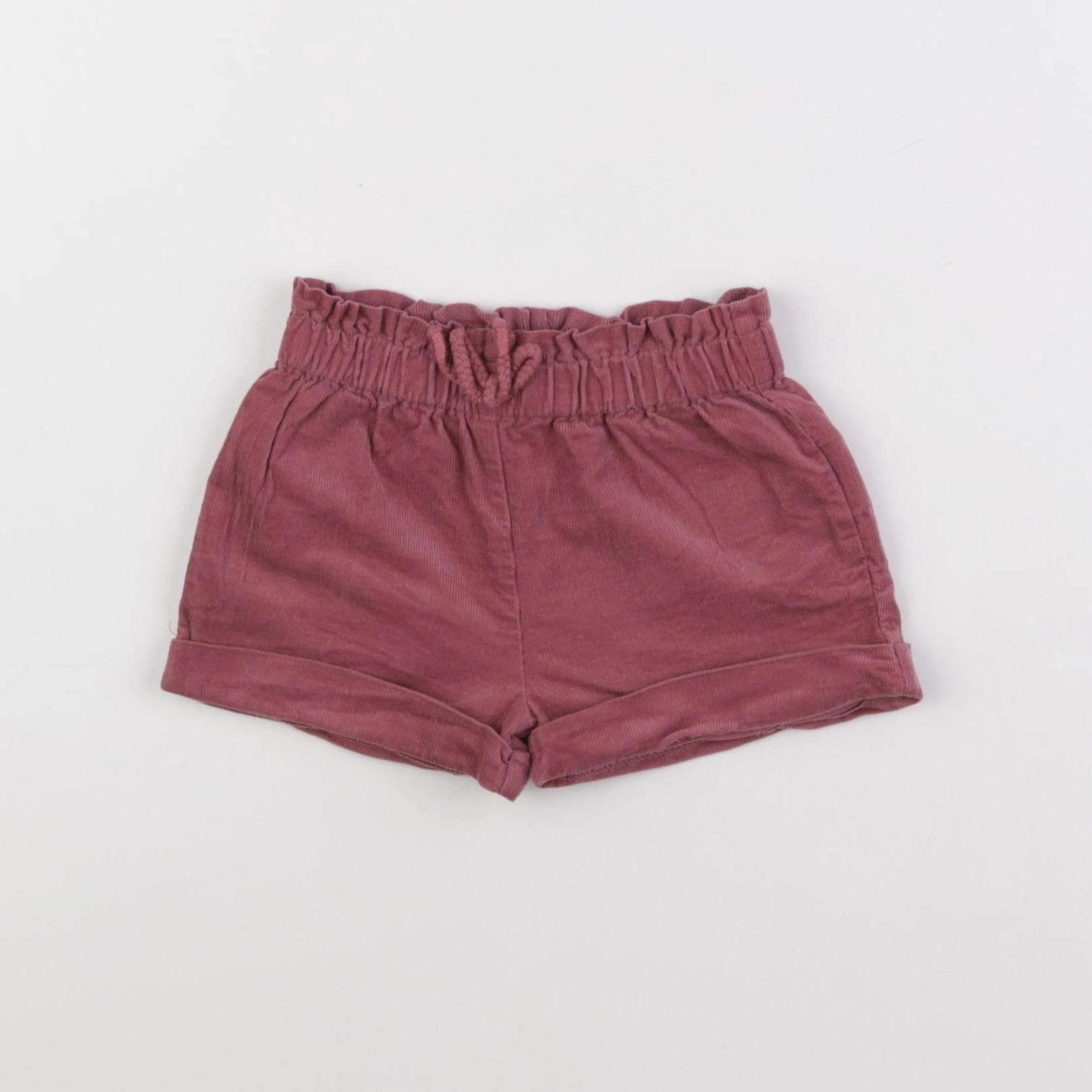 Vertbaudet - short rose - 12 mois