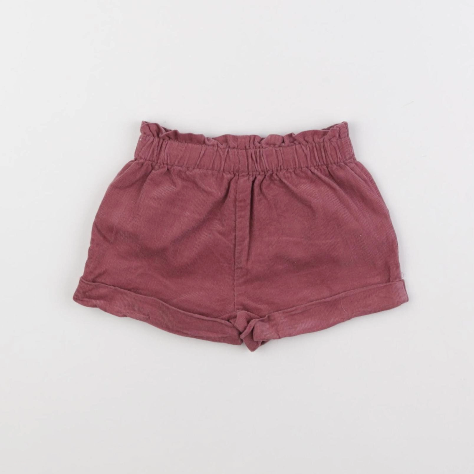 Vertbaudet - short rose - 12 mois