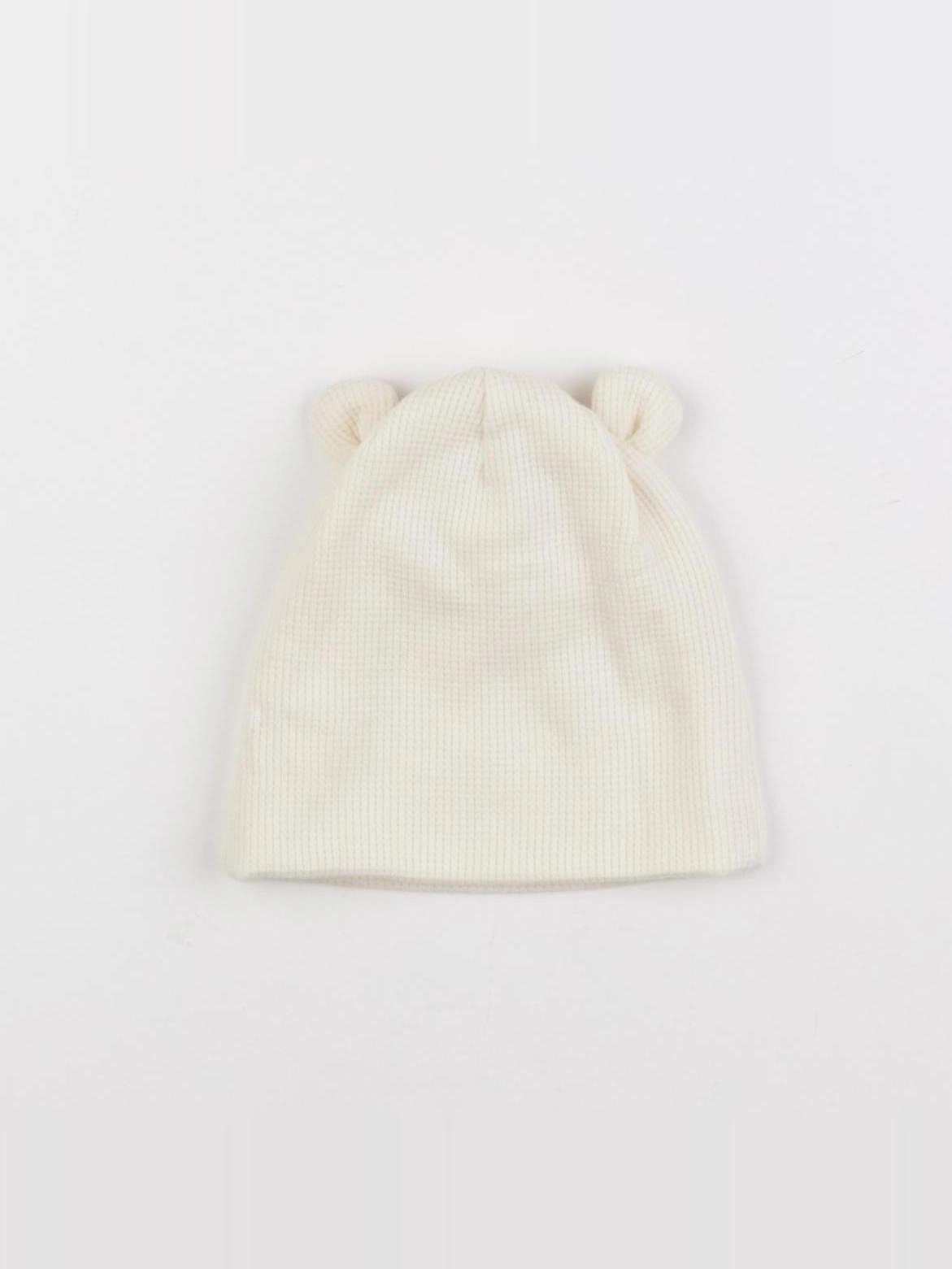Vertbaudet - bonnet beige - 12/18 mois