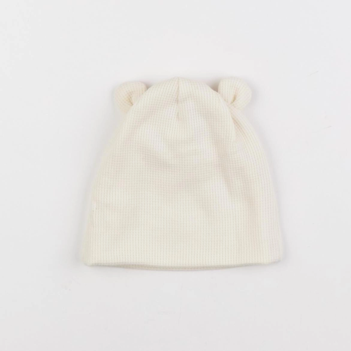 Vertbaudet - bonnet beige - 12/18 mois