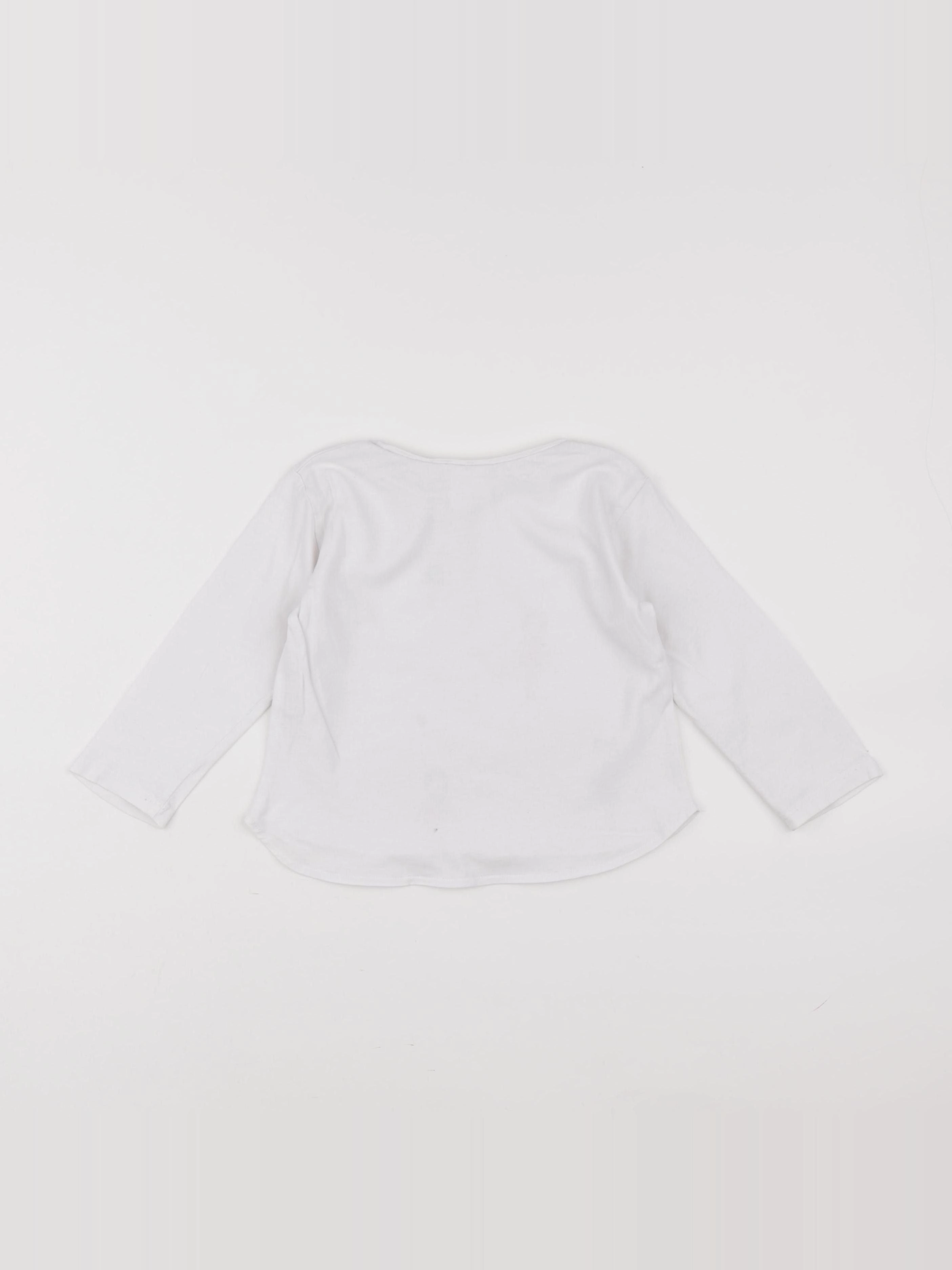 Zara - tee-shirt blanc - 18 mois à 2 ans