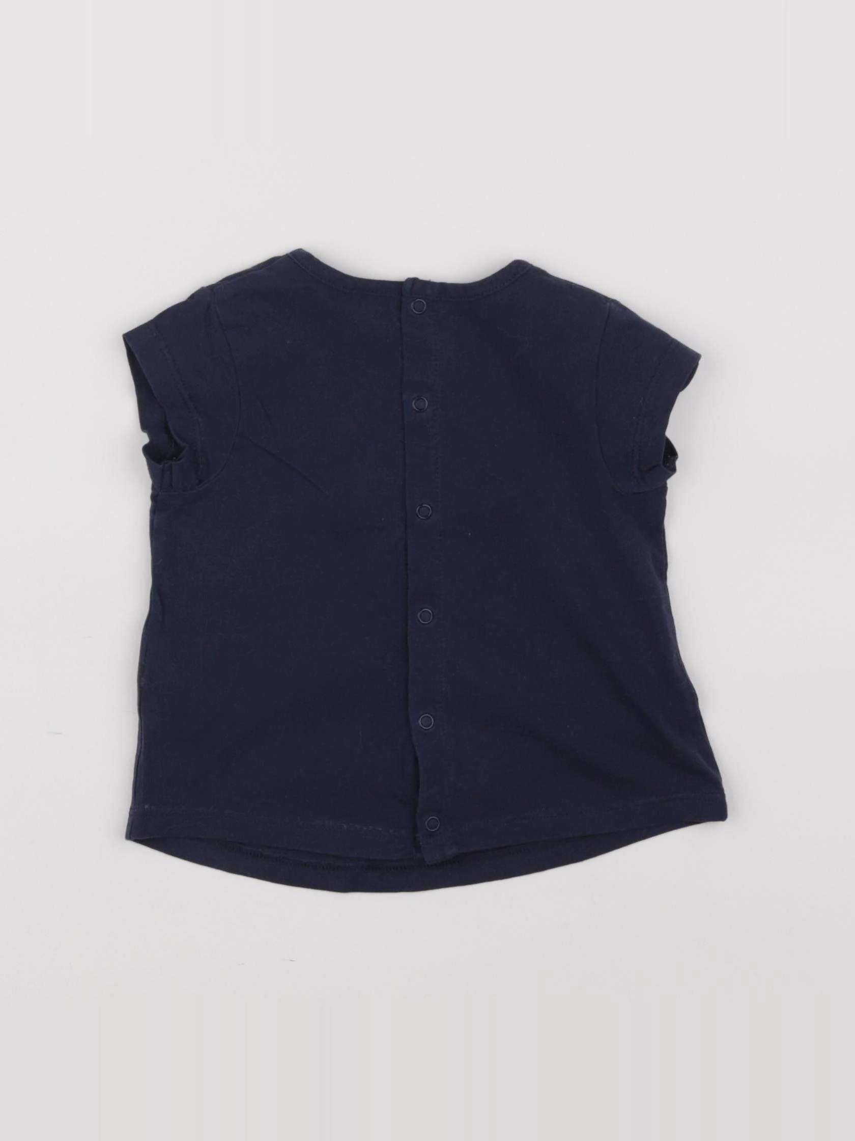 Tape à l'oeil - tee-shirt bleu - 9 mois