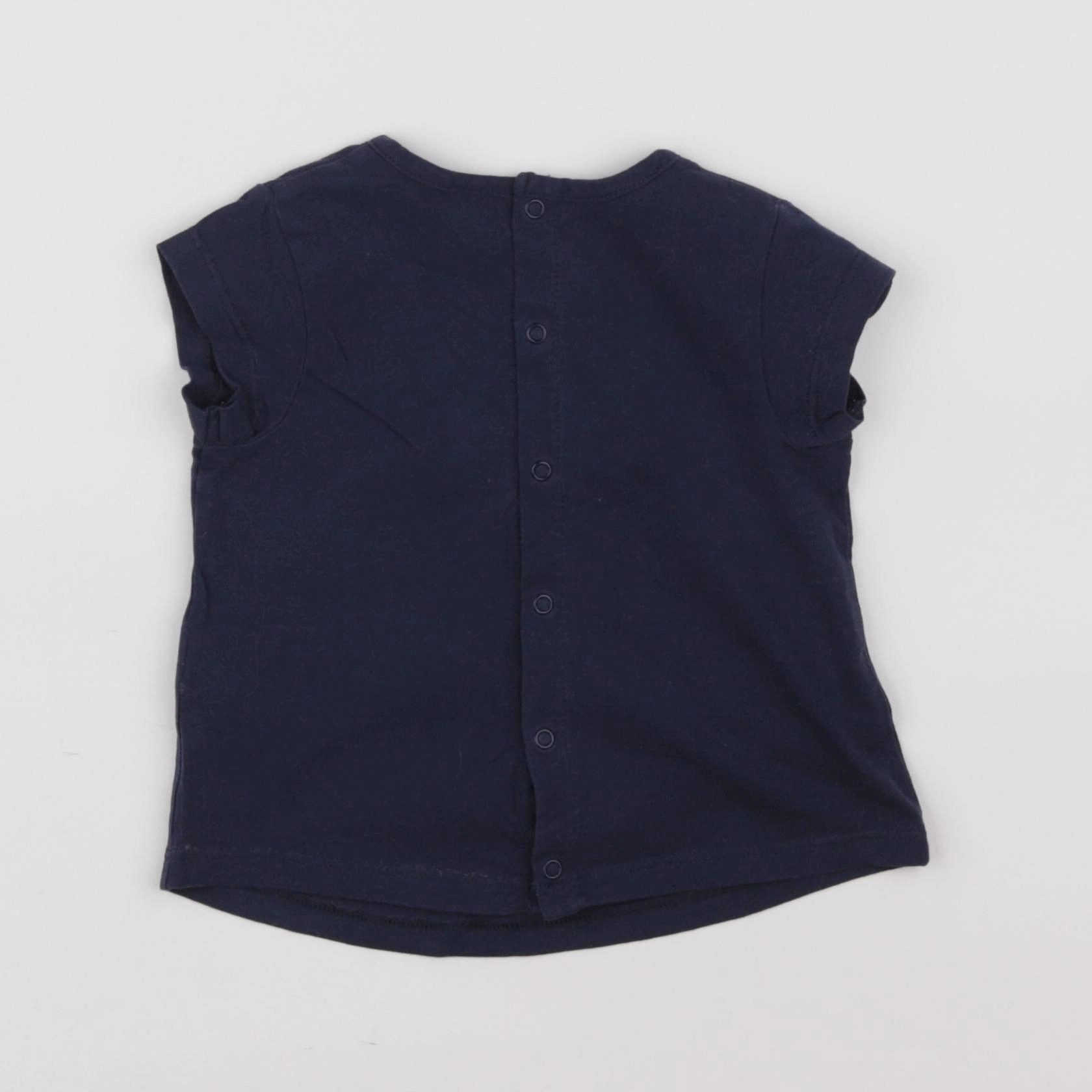 Tape à l'oeil - tee-shirt bleu - 9 mois