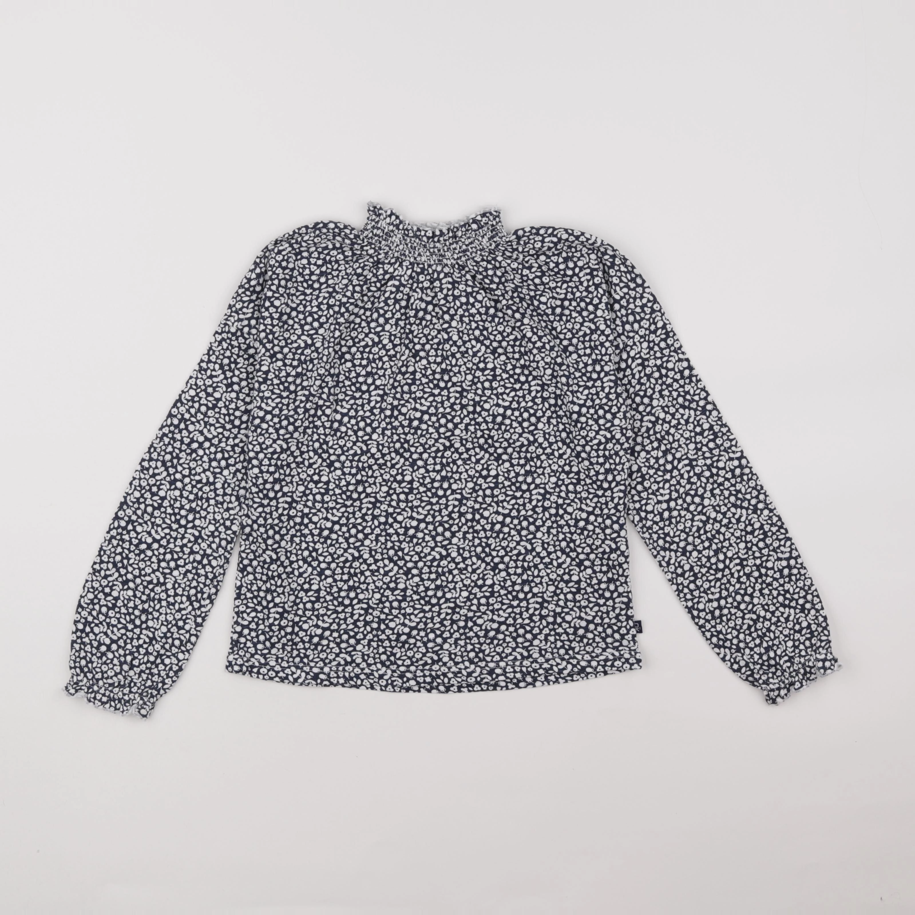 Okaidi - blouse bleu - 8 ans