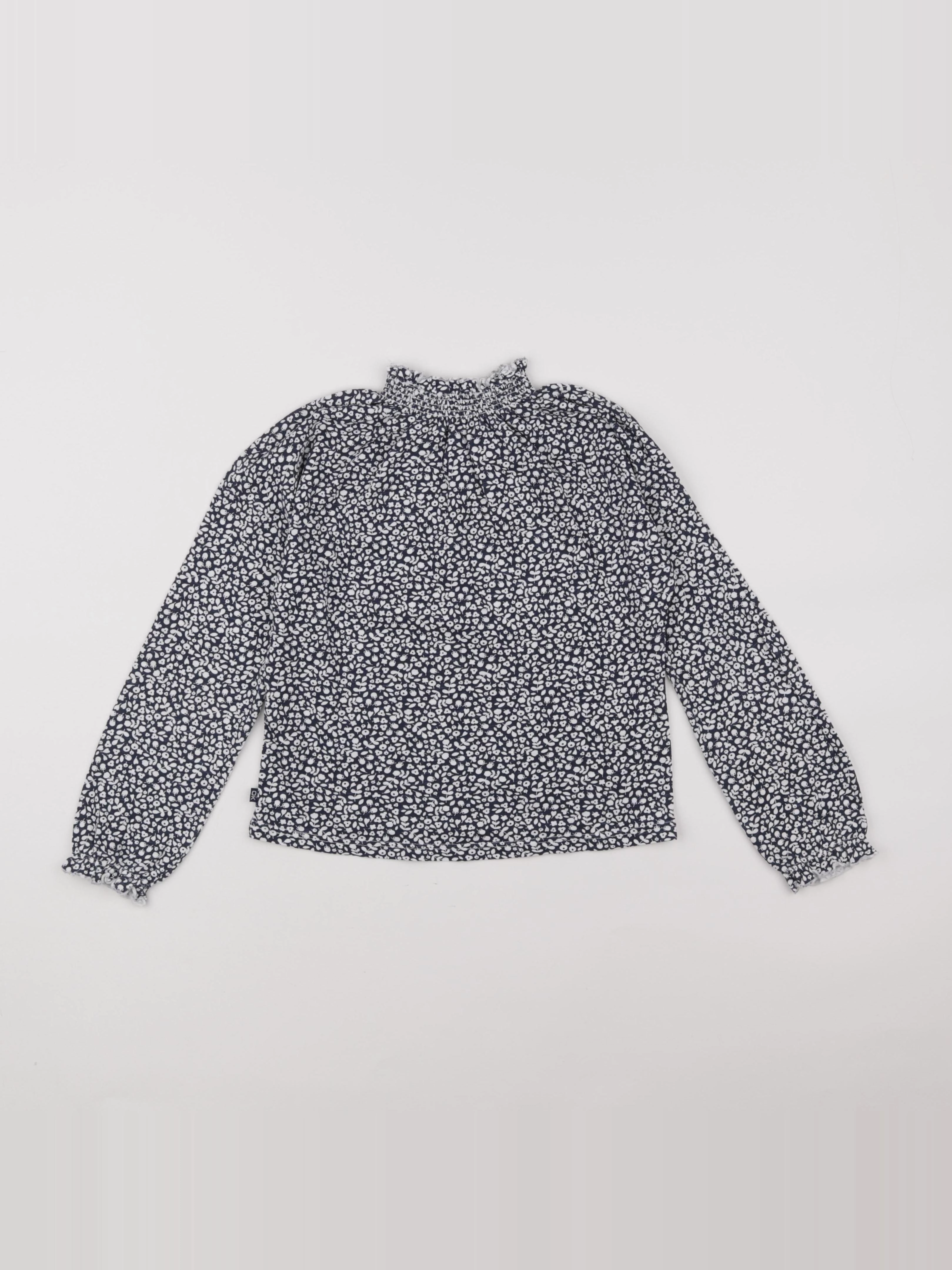 Okaidi - blouse bleu - 8 ans