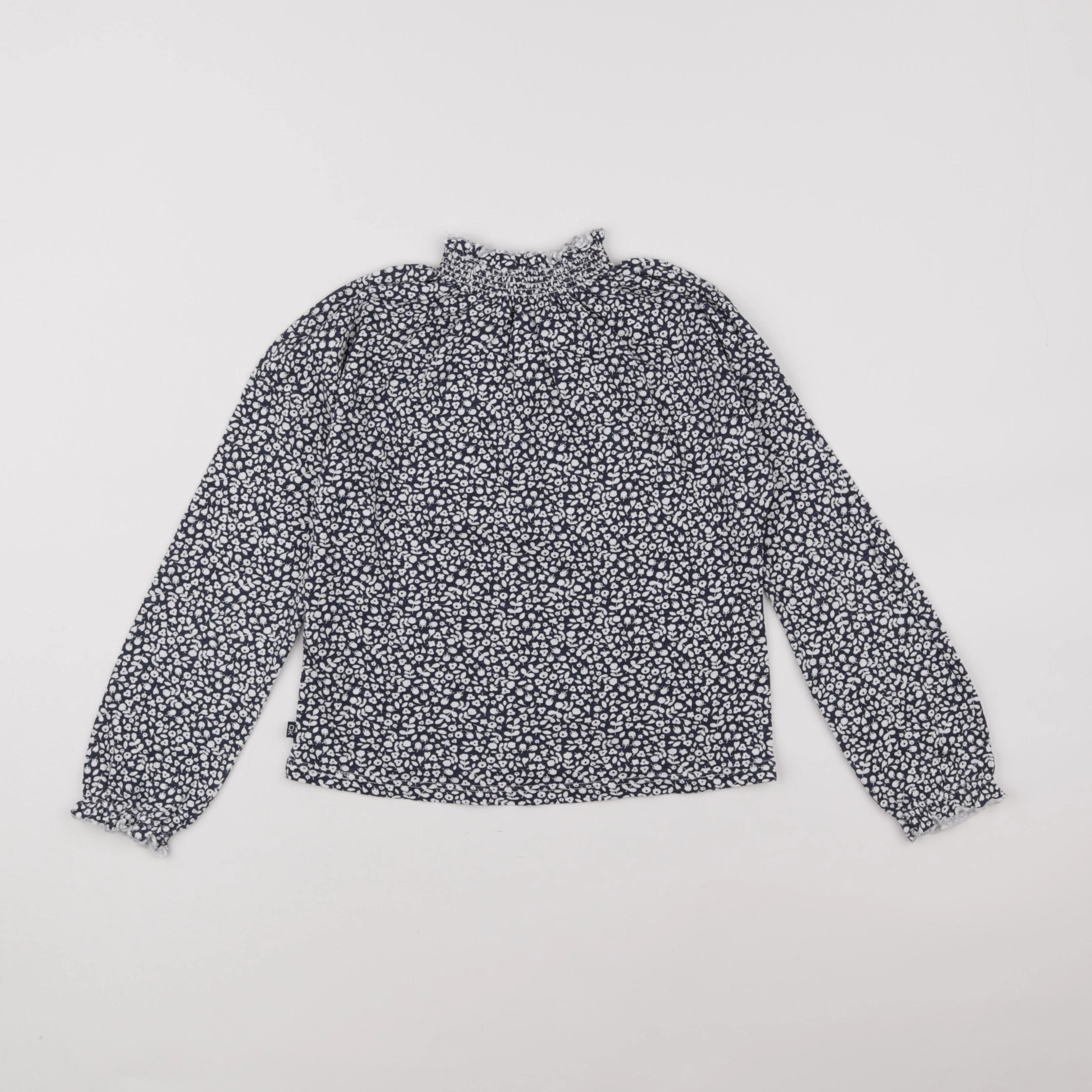 Okaidi - blouse bleu - 8 ans