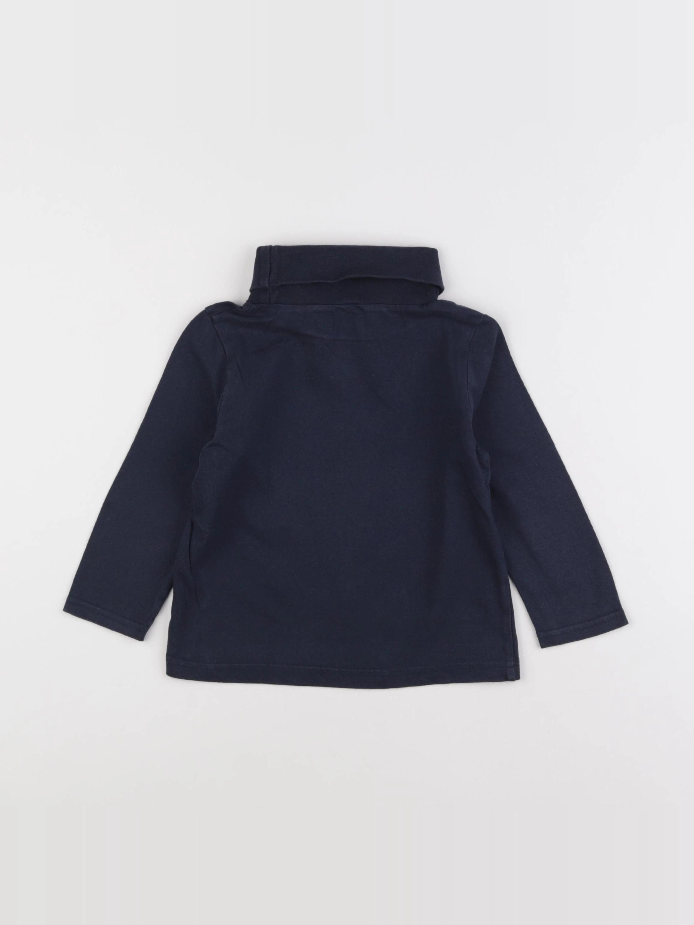 Tape à l'oeil - sous-pull bleu - 2 ans