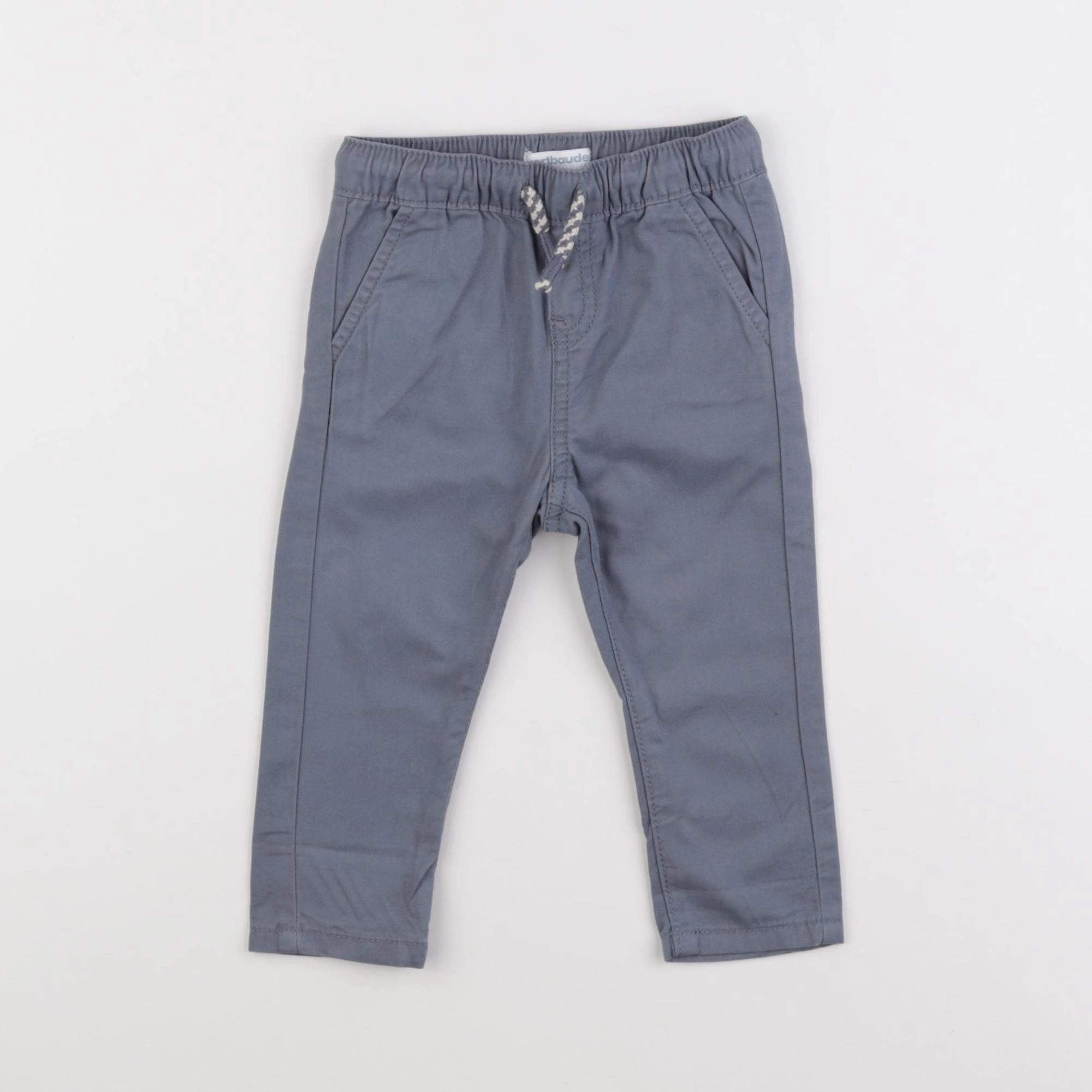 Vertbaudet - jean gris - 9 mois