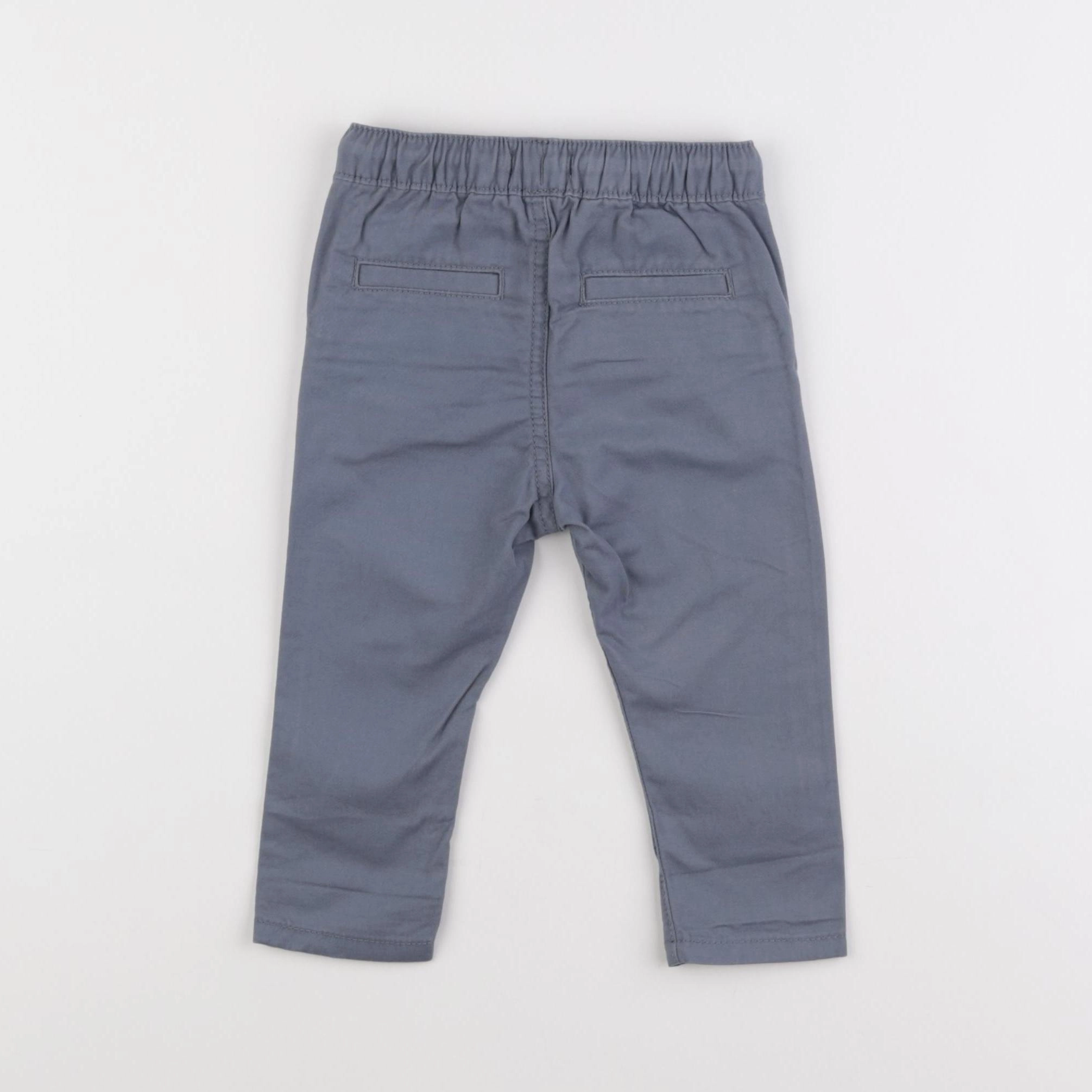 Vertbaudet - jean gris - 9 mois