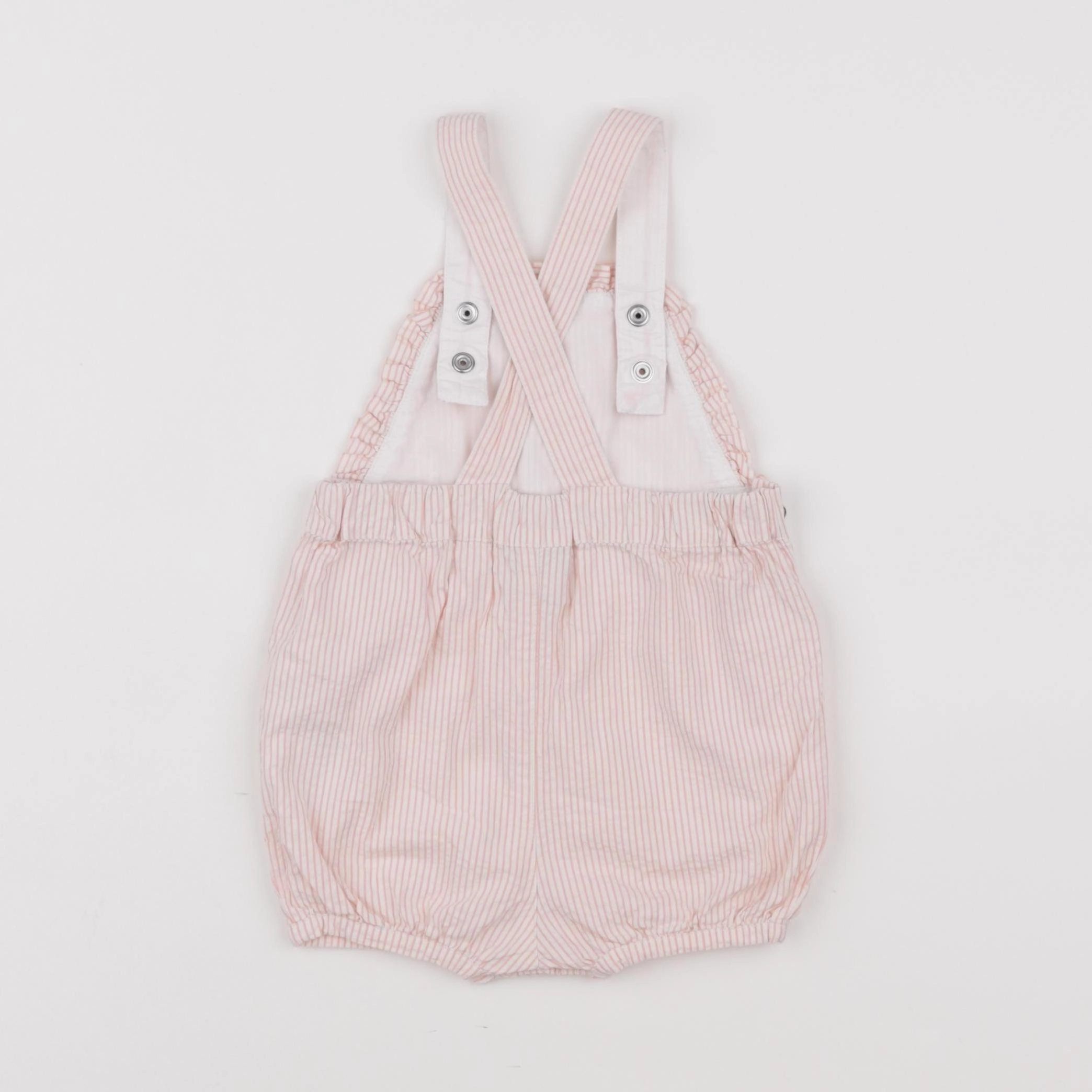 Petit Bateau - salopette rose - 6 mois