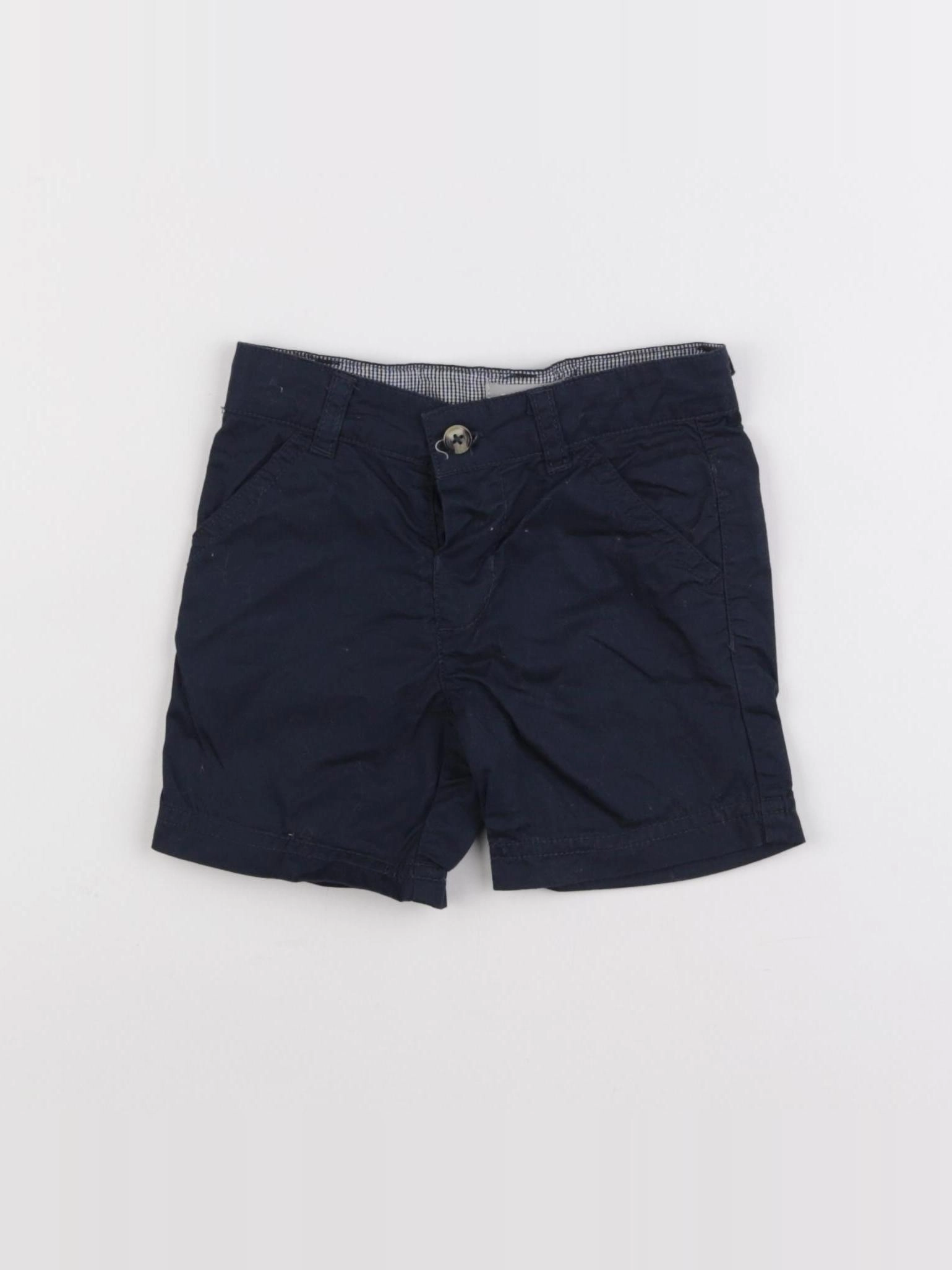 Boutchou - short bleu - 6 mois
