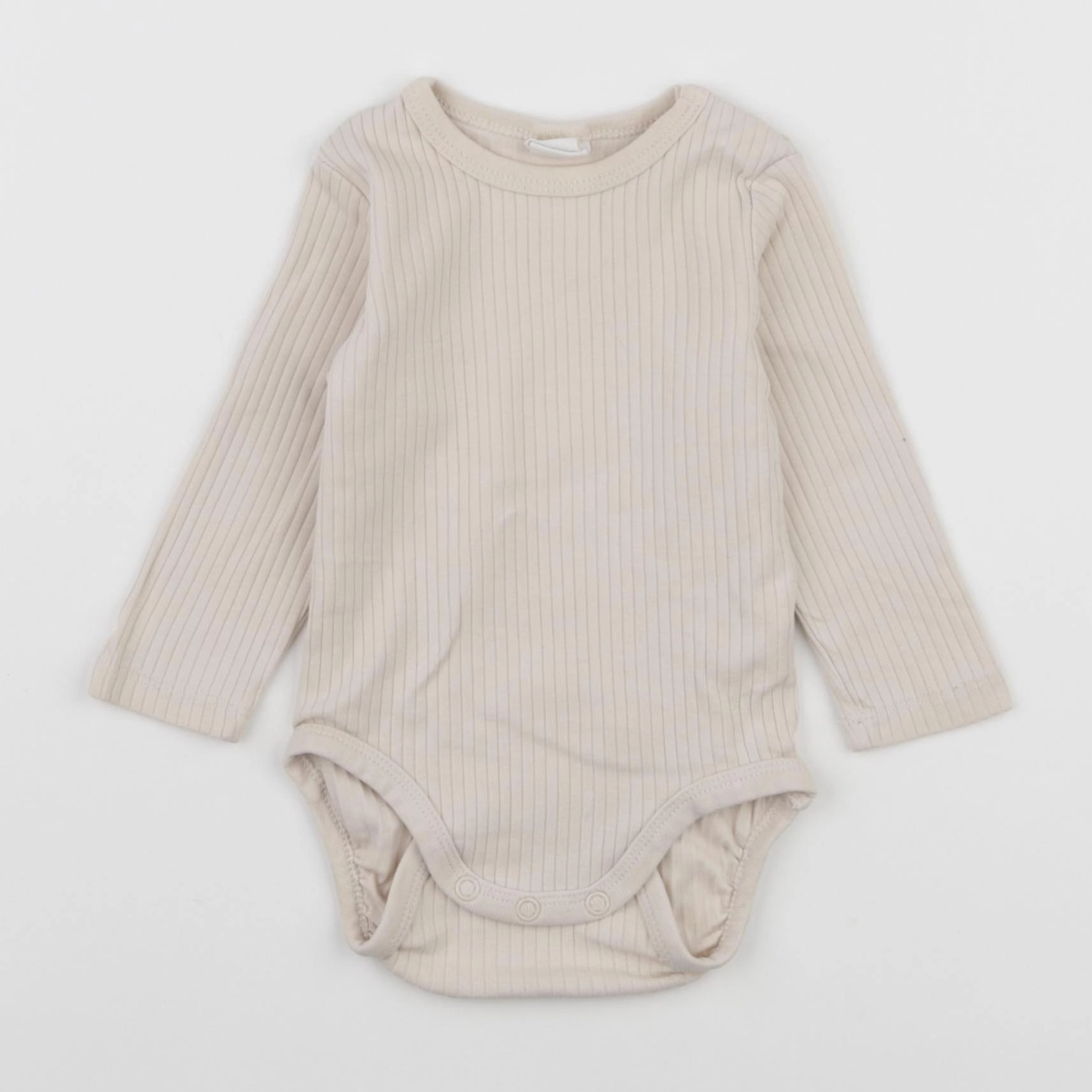 H&M - body beige - 6 mois