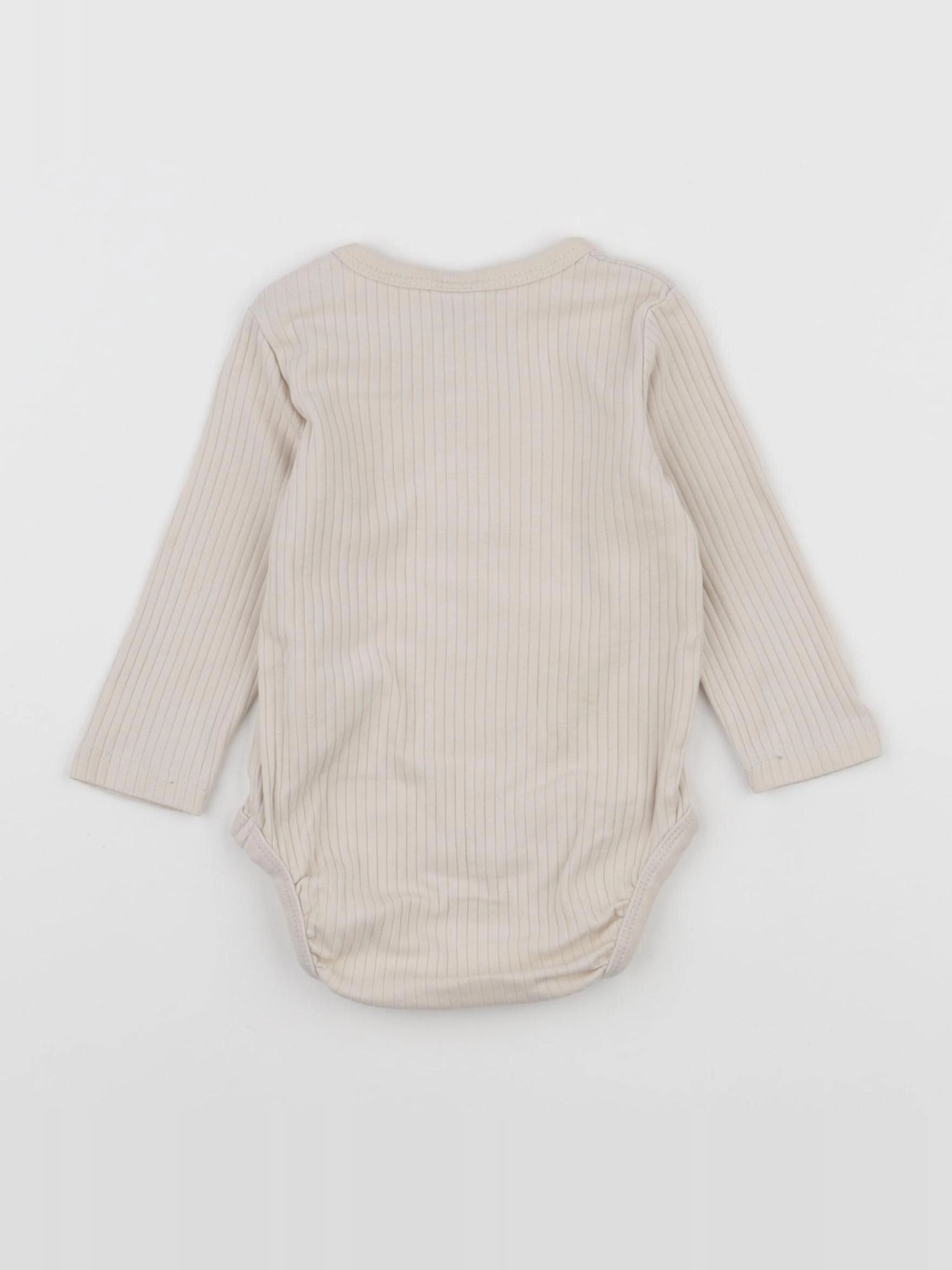 H&M - body beige - 6 mois