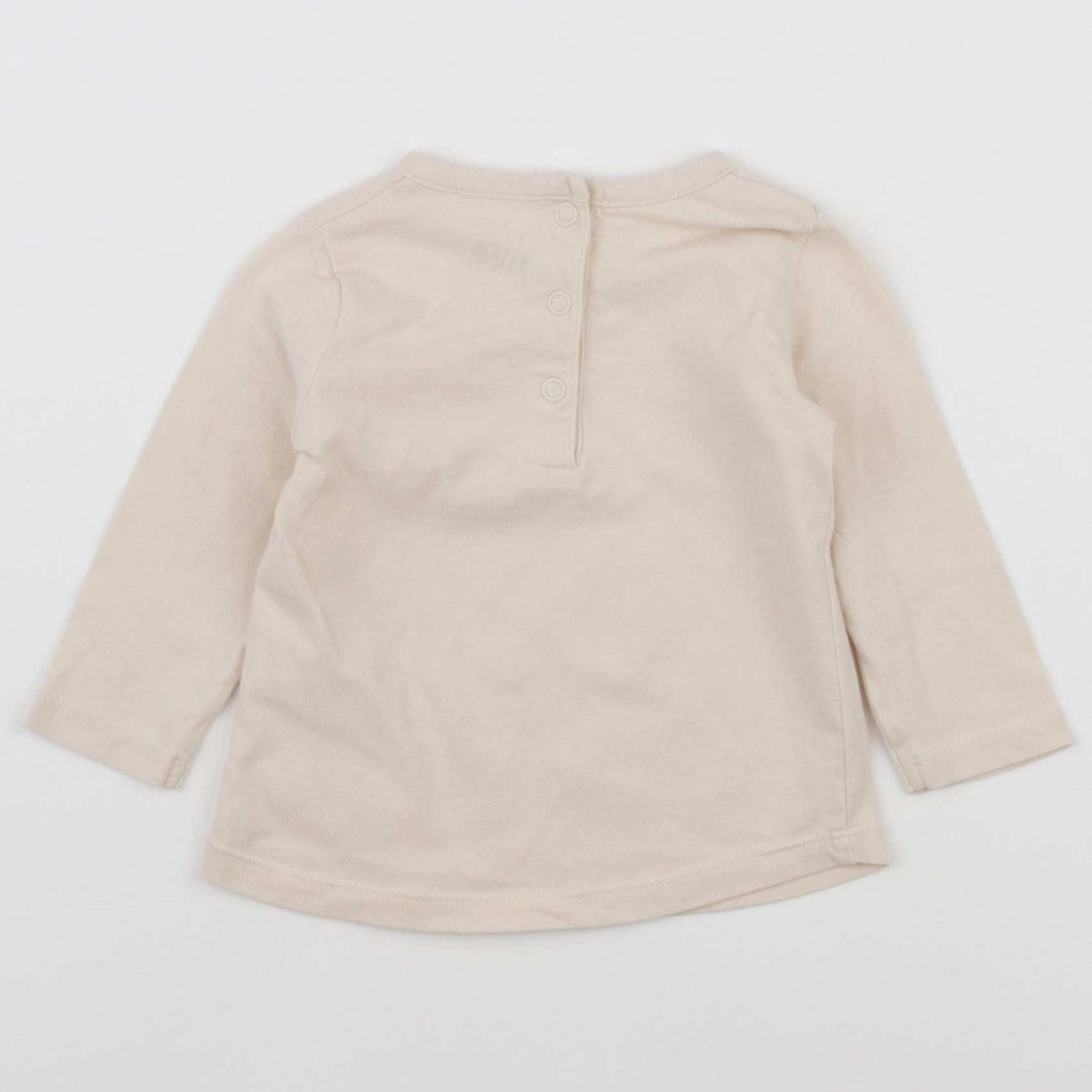 La Redoute - tee-shirt beige - 6 mois